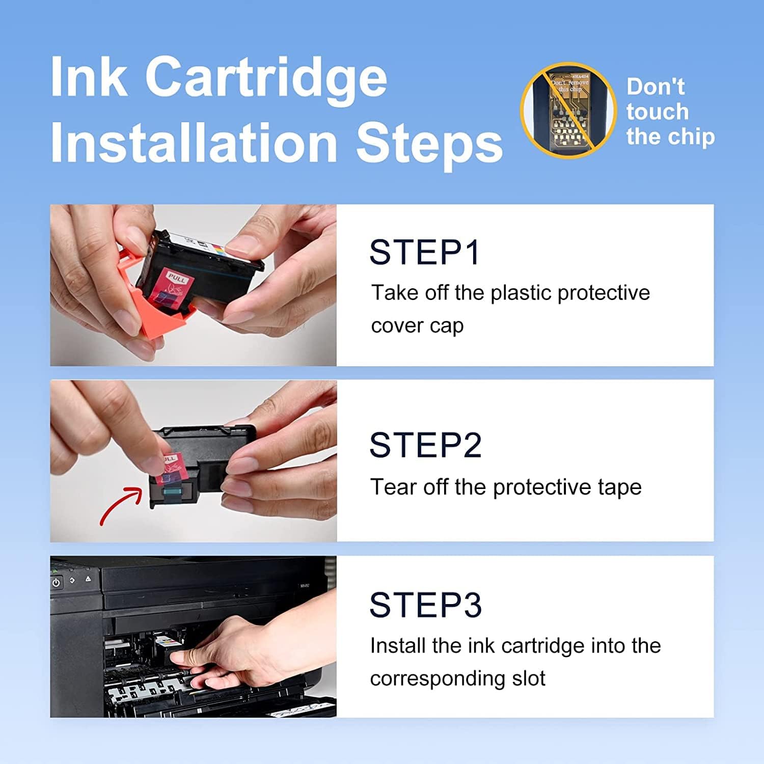 MC SUPRINT 245XL Ink Cartridge Replacement for Canon 245XL 246XL Combo Pack