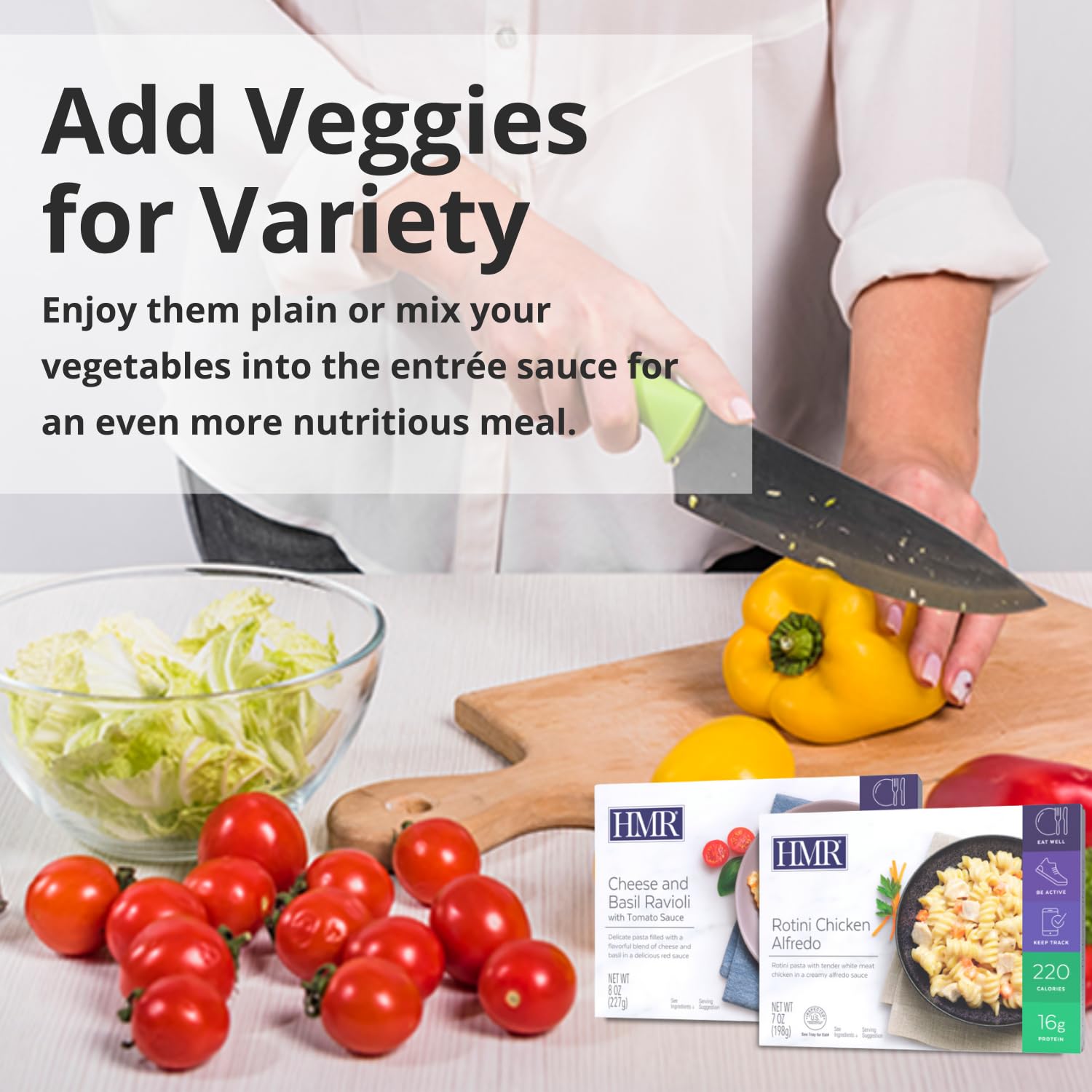 HMR Variety Entrée Meals Pack, 5 Ready-to-Eat Favorites | Entrée Variety Pack – Assorted Ready Meals – Microwave-Friendly – 5 Meals – Shelf Stable