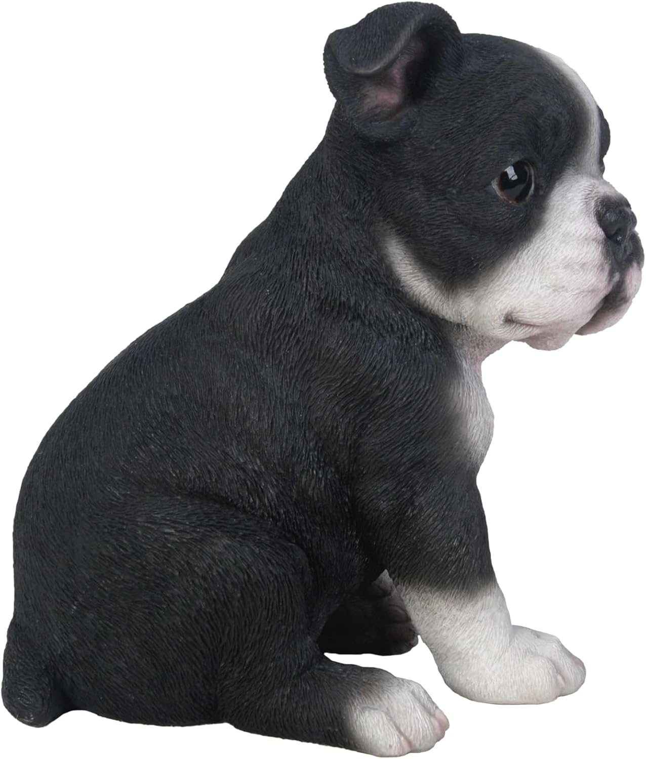 Hi-Line Gift Ltd Sitting Boston Terrier Puppy Statue