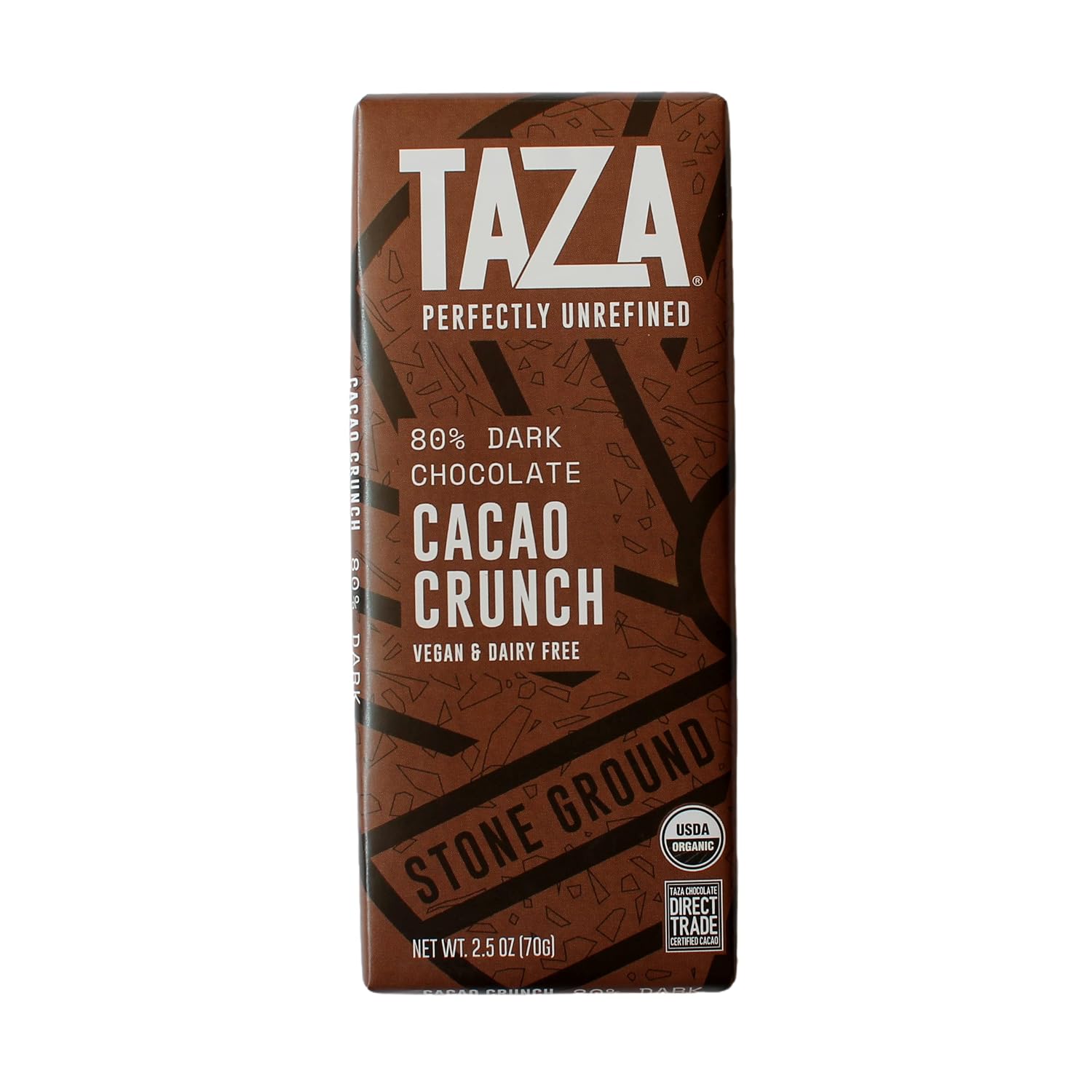 Taza Chocolate, 95% Wicked Dark Amaze Bar, 2.5 oz bars, case of 10