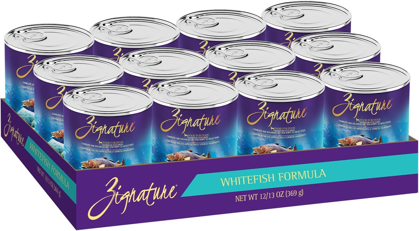 Zignature Turkey Formula Grain-Free Wet Dog Food 13oz, case of 12