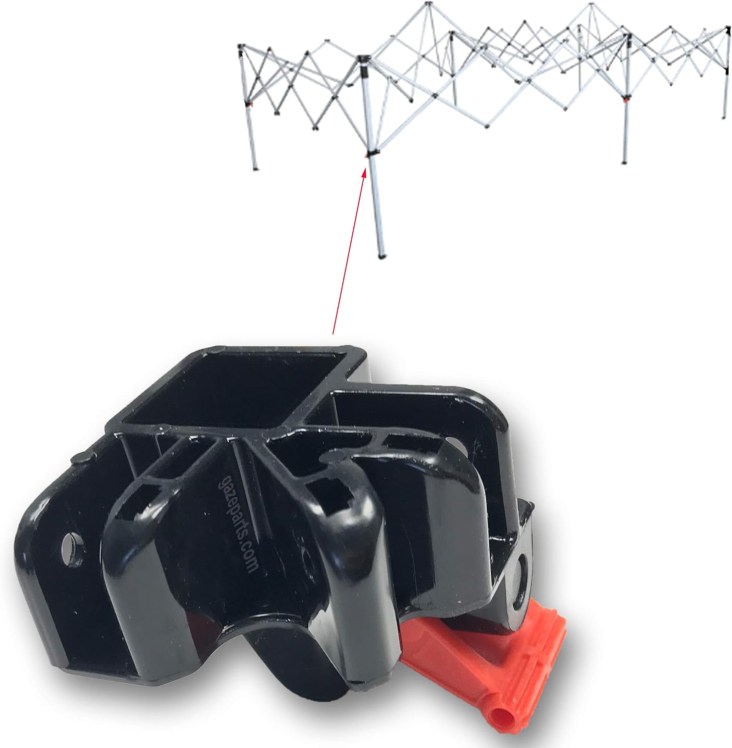 Ozark Trail 10 X 20 Straight Leg Instant Canopy Leg Slider (3-Way Connector) Replacement Parts