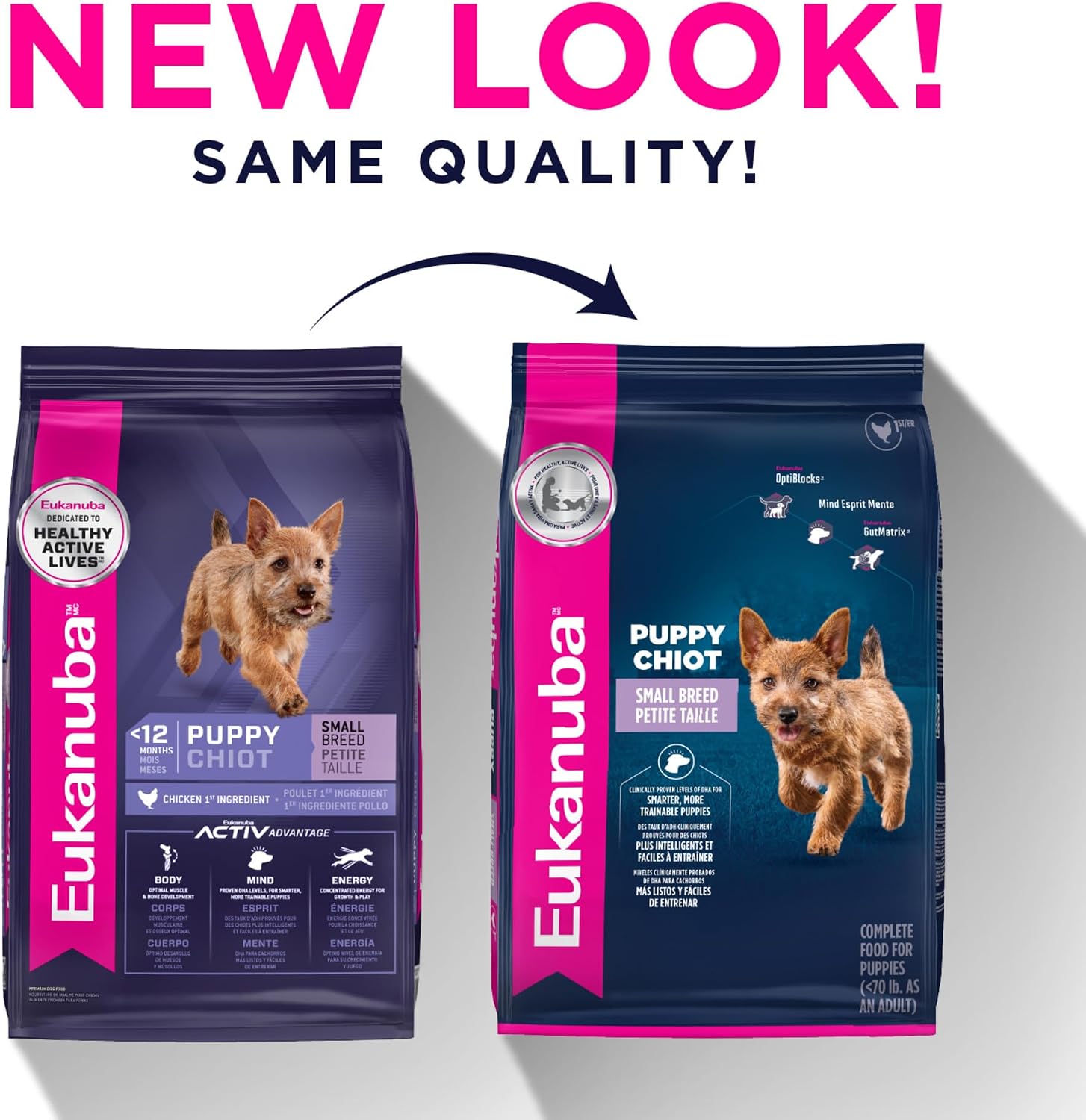Eukanuba Puppy Small Breed Dry Dog Food, 4.5 lb Bag