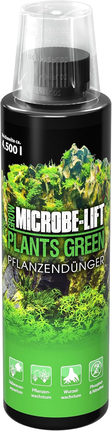 MICROBE-LIFT All in One Aquatic Plant Fertilizer, Increases Plant and Root Growth, Improves Coloring, 8 Fl Oz