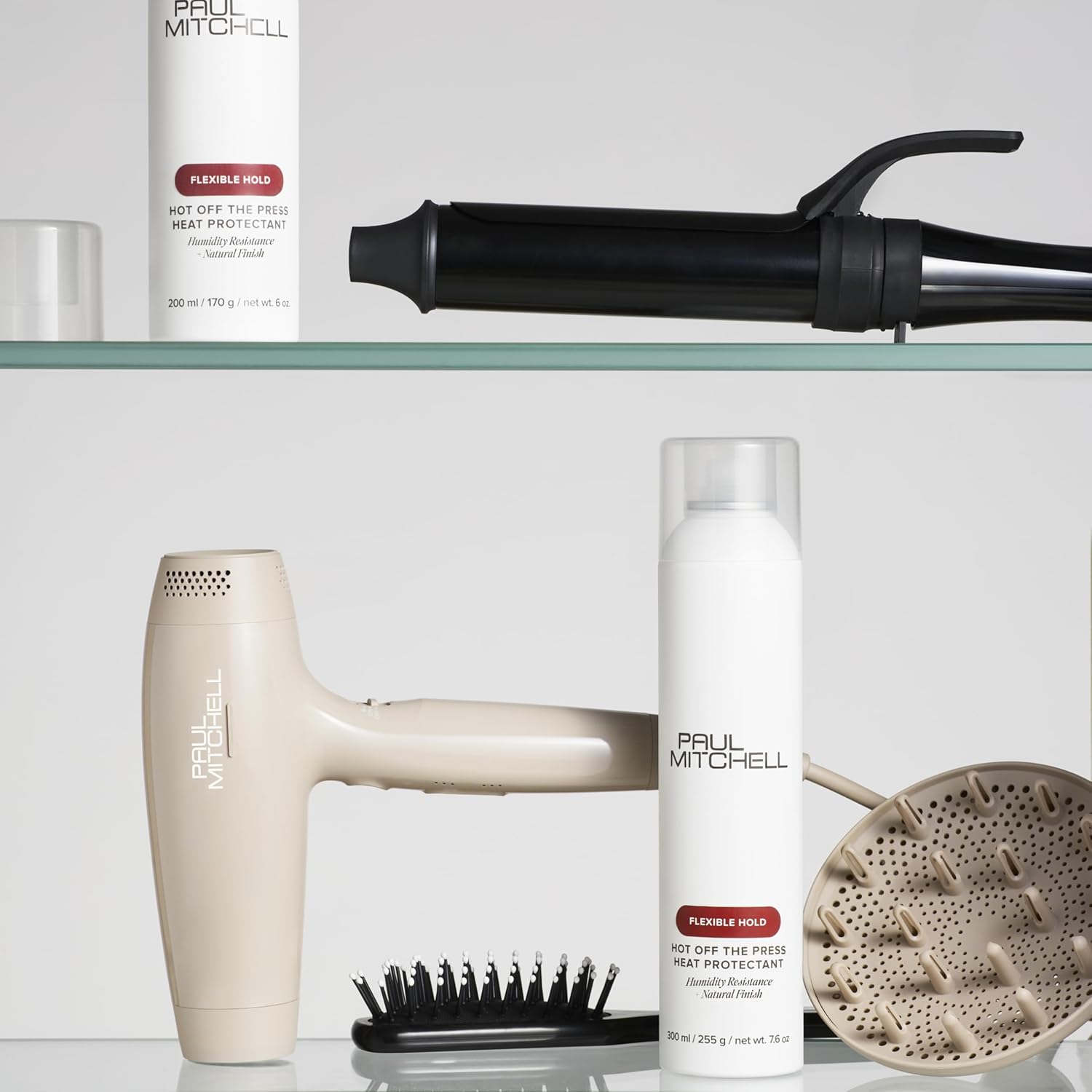 Paul Mitchell Pro Tools 413 Sculpting Brush, Classic Hair Brush for Detangling, Sculpting + Styling Wet or Dry Hair