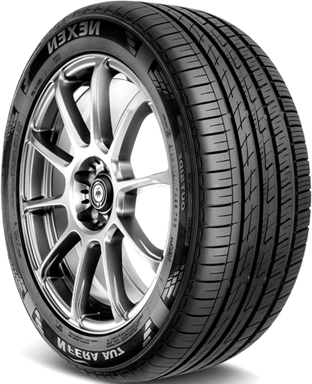 Nexen NPriz AH5 All- Season Radial Tire-225/75R15 102S | Truck/SUV Touring All Season Traction 102S Rated Standard Load Radial Construction White Sidewall Tire