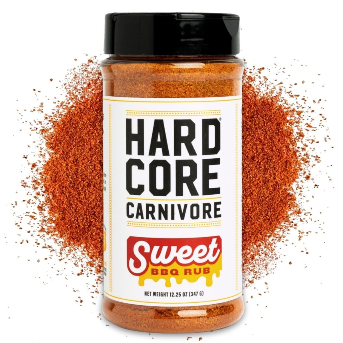 Hardcore Carnivore Black | All-Purpose Beef Seasoning Rub, 13oz Shaker