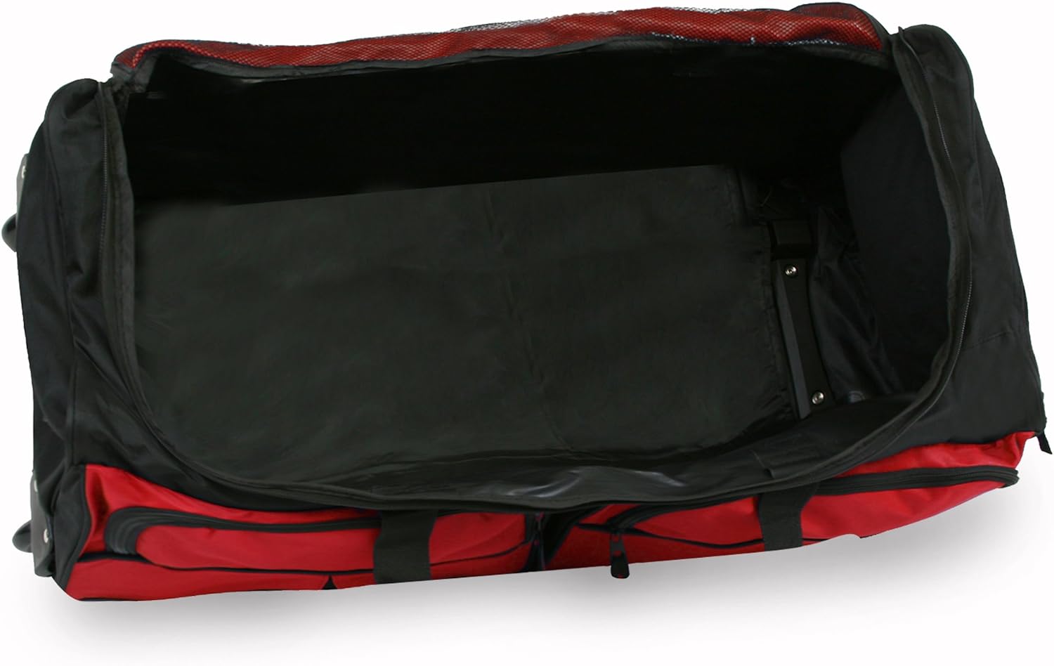 Pacific Coast Unisex 30" Large Rolling Duffel Bag, Red, One Size