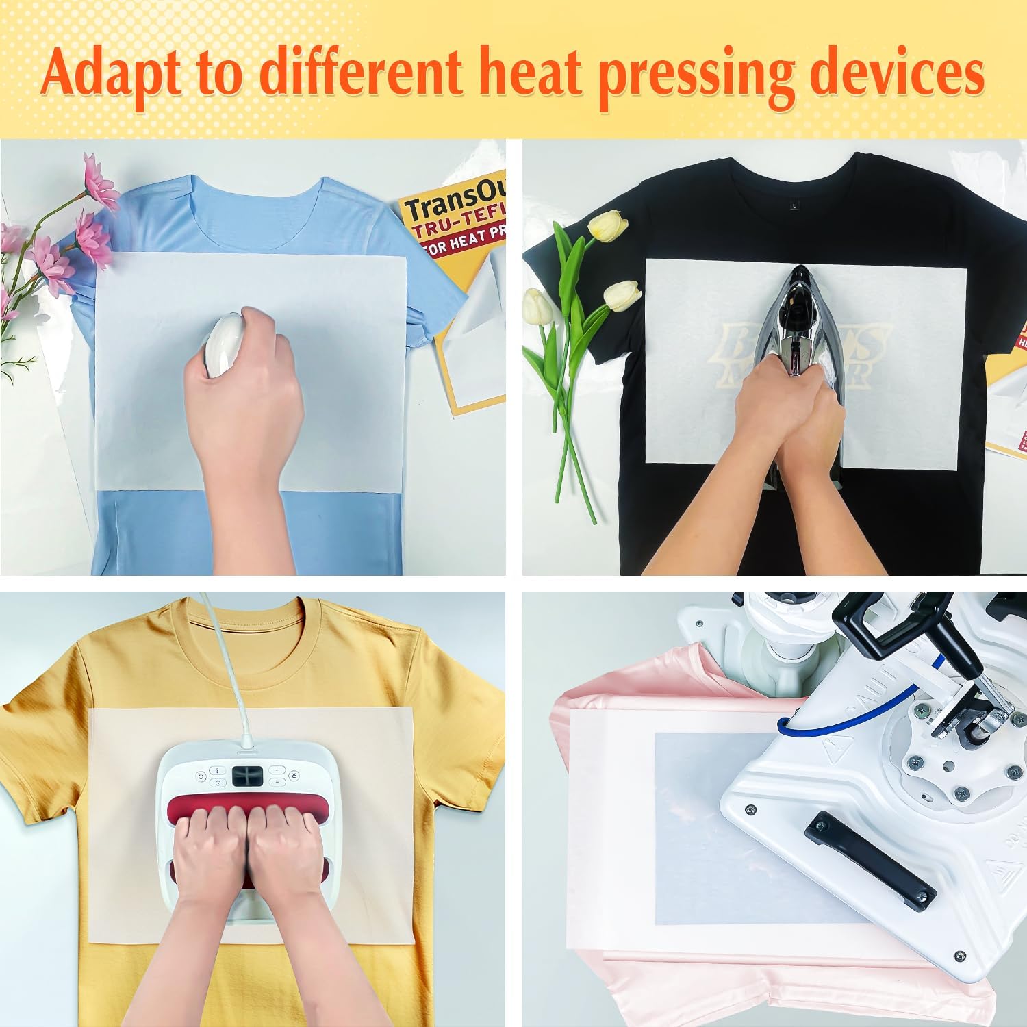 TransOurDream Heat Transfer Paper for T Shirts (20 Sheets