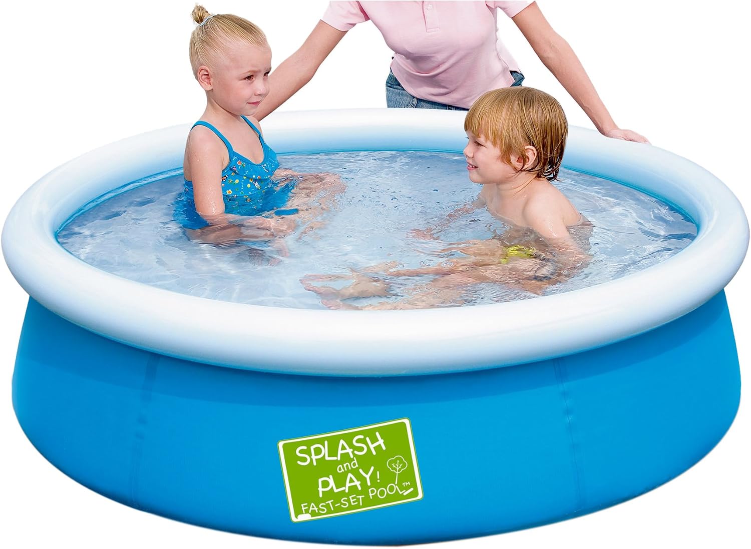 Splash & Play 5' My First Fast Set Pool, Blue