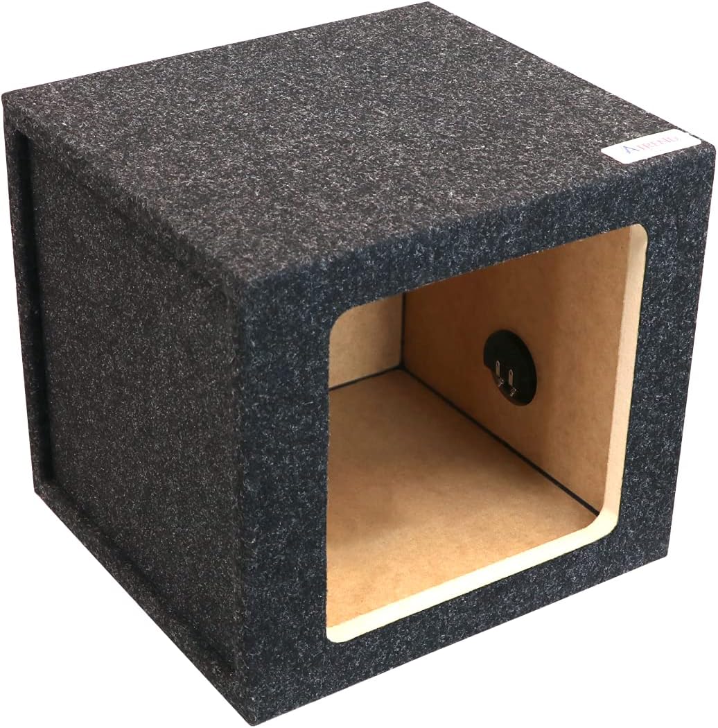 Atrend Bbox Single Vented 15 Inch Subwoofer Enclosure Engineered for Kicker Solo-Baric Model L5 & L7 Subwoofers - Car Subwoofer Boxes & Enclosures & Subwoofer Box Improves Audio Quality, Sound & Bass