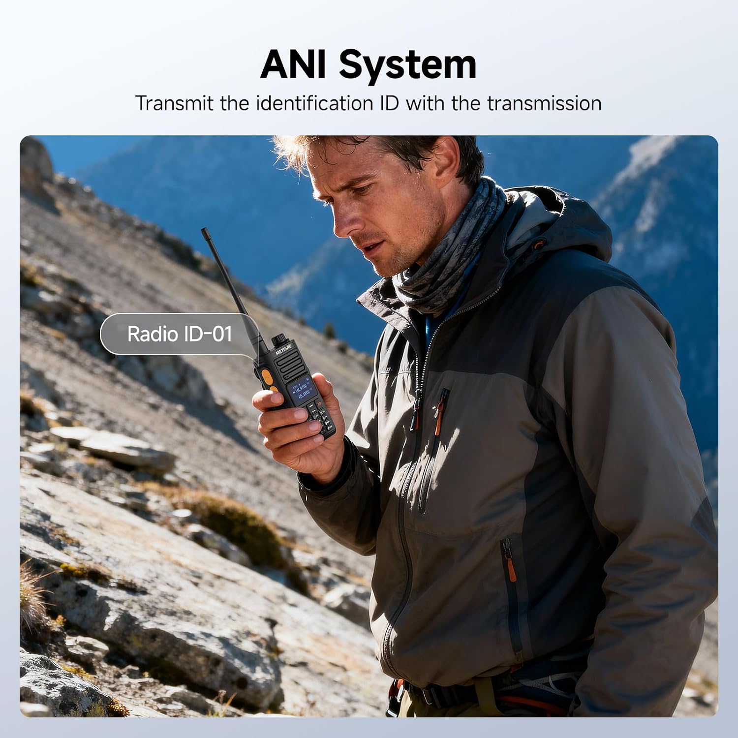 Retevis RA89R Ham Radio with Cross-Band Repeater, Long Range Radio | for Emergency, Survival, with APP Setting, Dual Band, High Power, IP54, Handheld, Long Range, 2800mAh USB-C Rechargeable