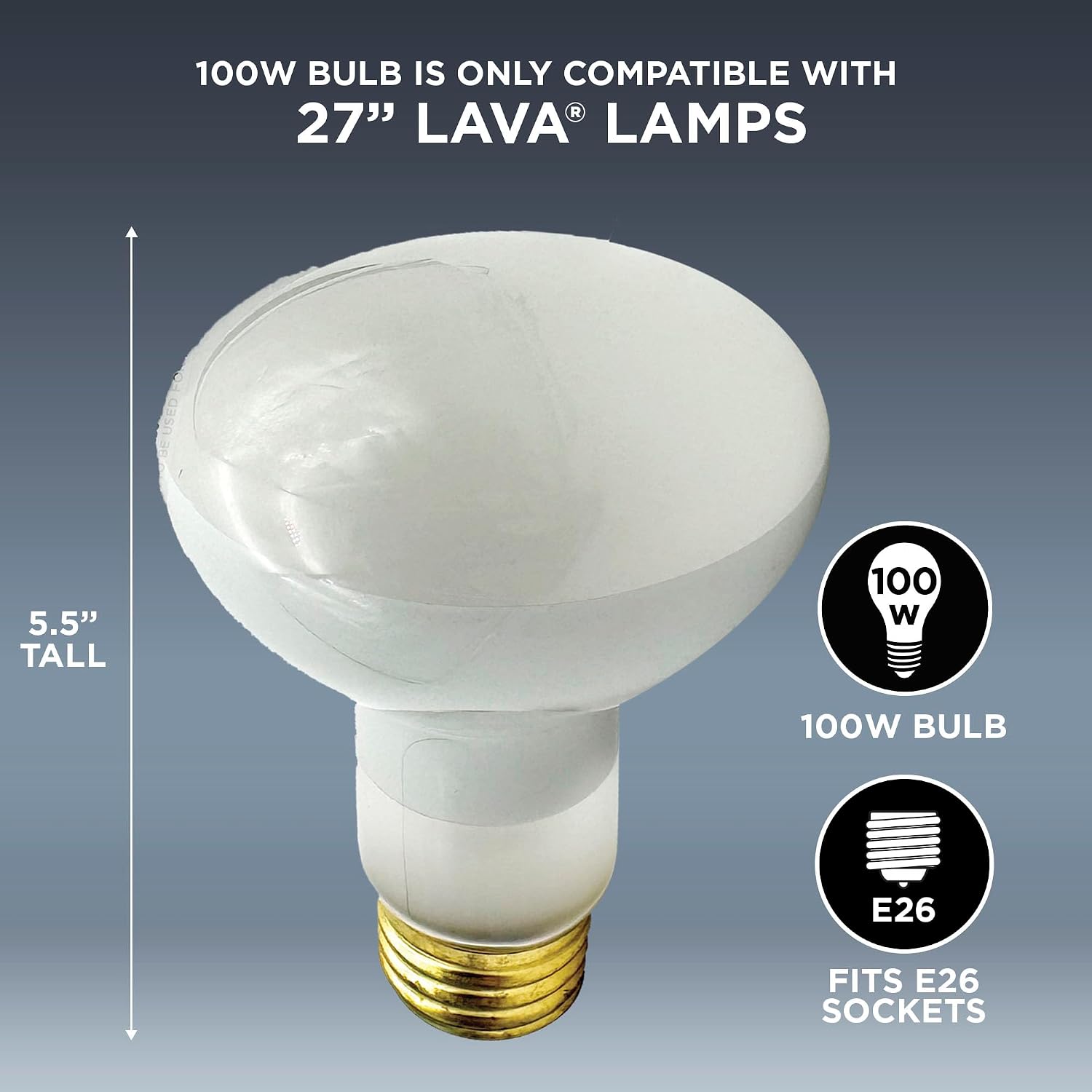 Lava the Original 501012 Lava Lamp 100-Watt Replacement Bulb