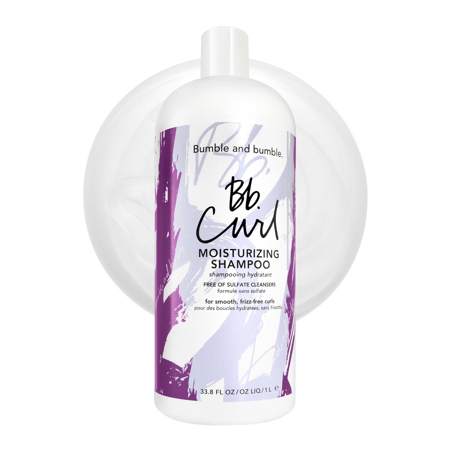 Bumble and bumble. Curl Moisturizing Shampoo | Gently Cleanses Coils, Curls, Waves | Anti Frizz | Sulfate Cleanser Free | With Jojoba