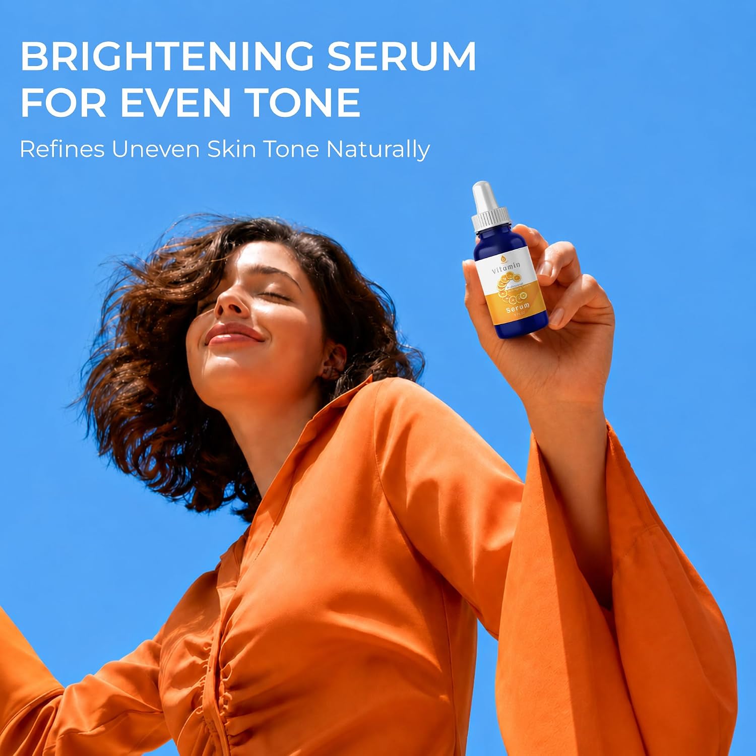 Pursonic Vitamin C Serum, 20% is a high potency Best Organic Anti-Aging Moisturizer Serum for Face, Neck & Décollete and Eye Treatment (3 fl. oz)