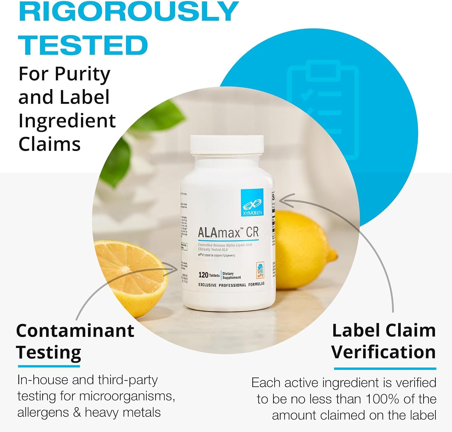 XYMOGEN ProbioMax Daily 100B - Probiotics for Digestive Health Support - Lactobacillus Acidophilus & Bifidobacterium Lactis HN019 - Vegetarian, Gluten-Free & Non-GMO - 30 Capsules