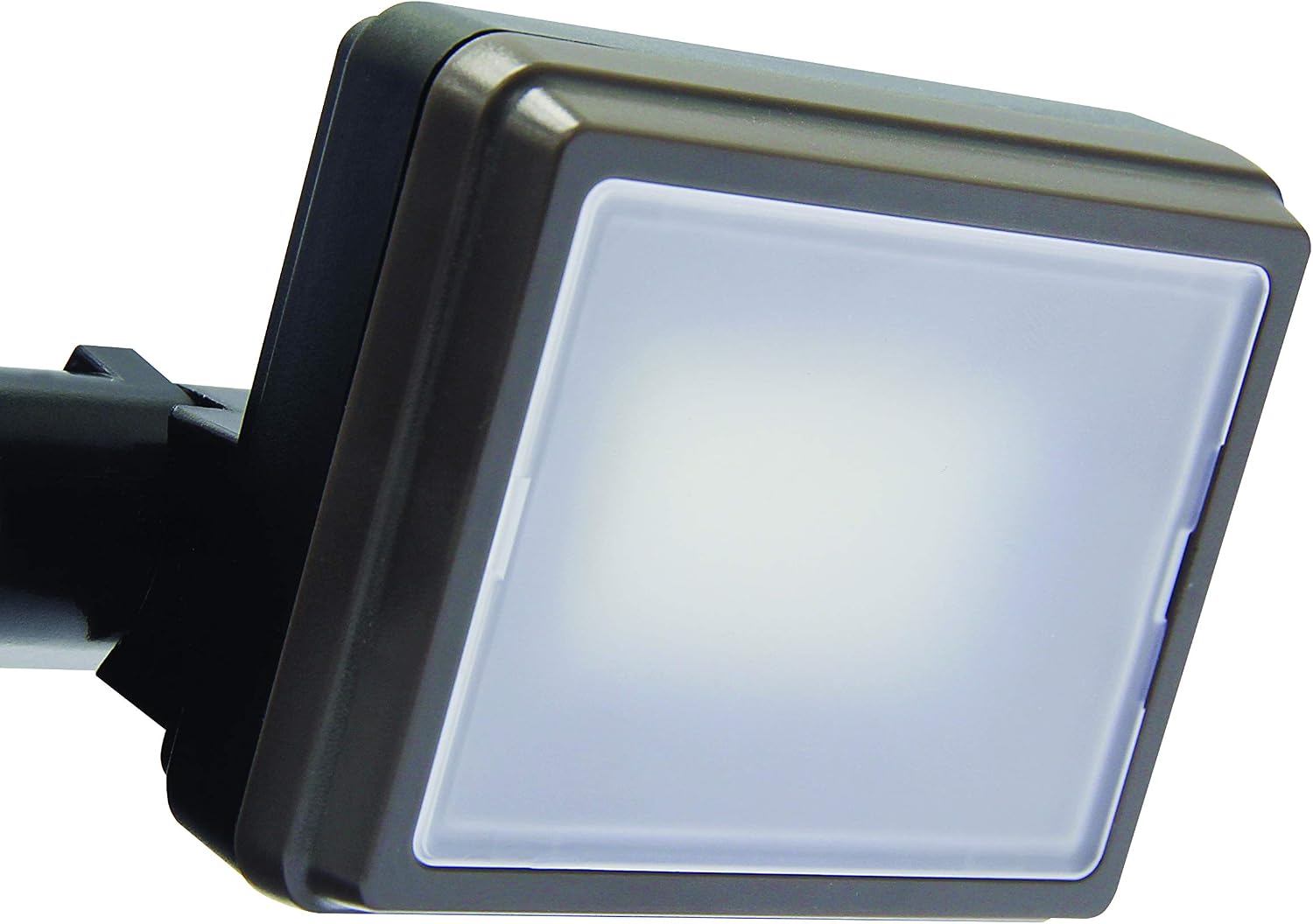 LED Motion Security Flood Light Battery Operated Indoor Outdoor 700 Lumen Adjustable Sensor Detection, Battery Saver Mode, 2 Head