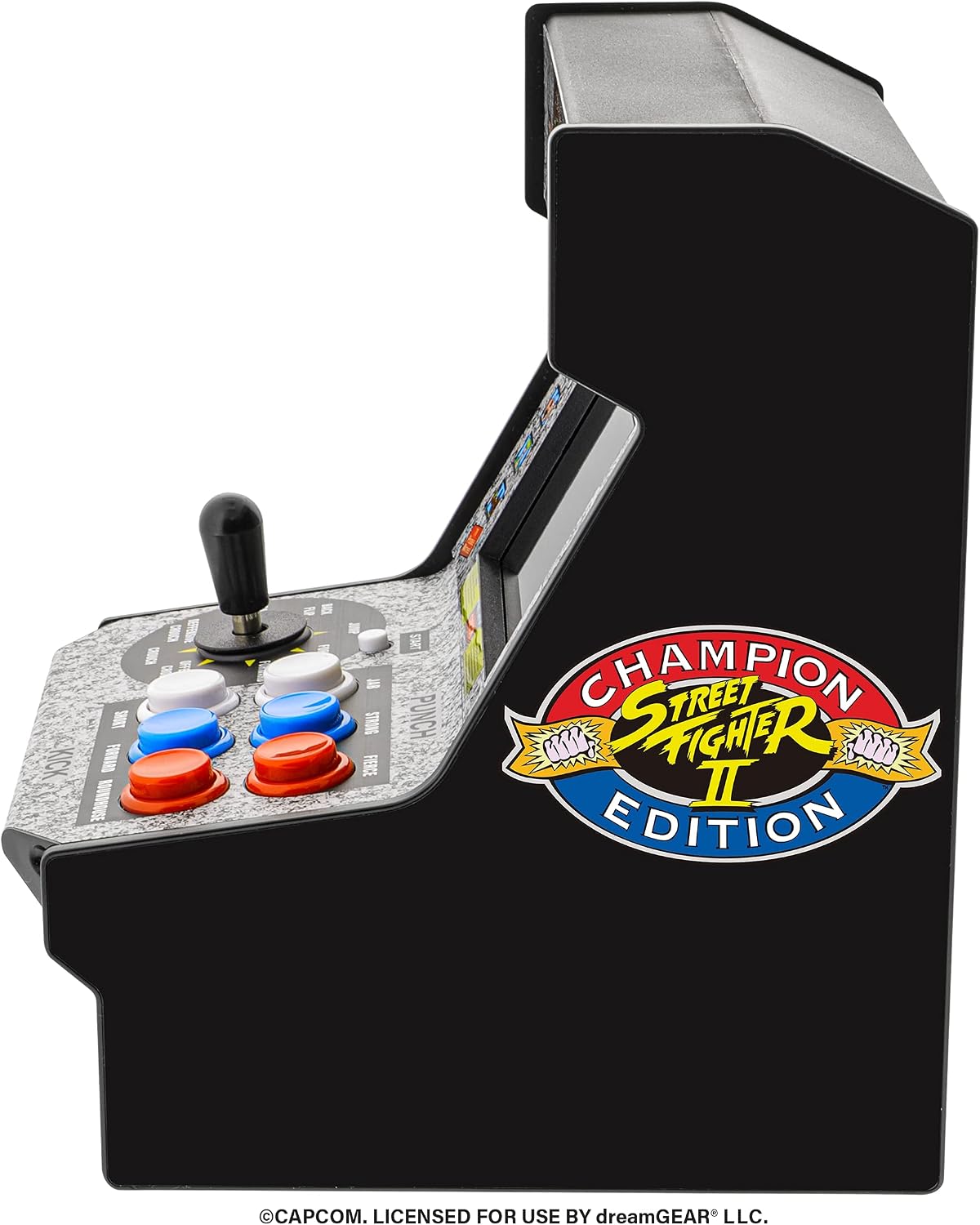 My Arcade Micro Player Mini Arcade Machine: Galaga Video Game, Fully Playable, 6.75 Inch Collectible, Color Display, Speaker, Volume Buttons, Headphone Jack - Electronic Games