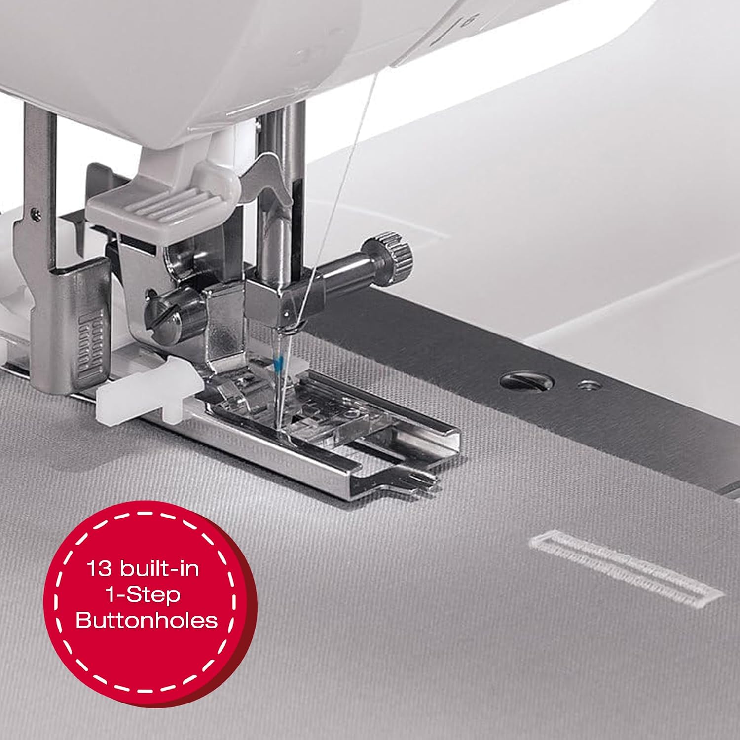 SINGER® Quantum Stylist 9985 Computerized Sewing Machine with Accessory Kit | 1, 000+ stitch applications, built-in needle threader, LCD touch screen