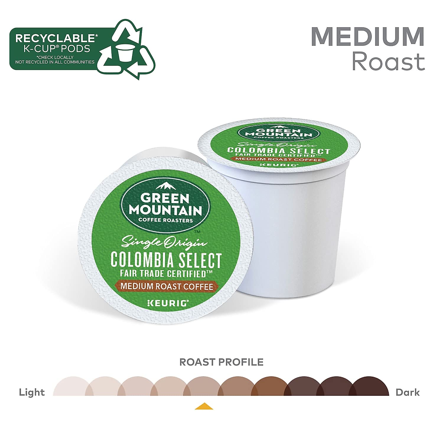 Green Mountain Coffee Nantucket Blend Keurig Single-Serve K-Cup Pods, Medium Roast Coffee, 96 Count