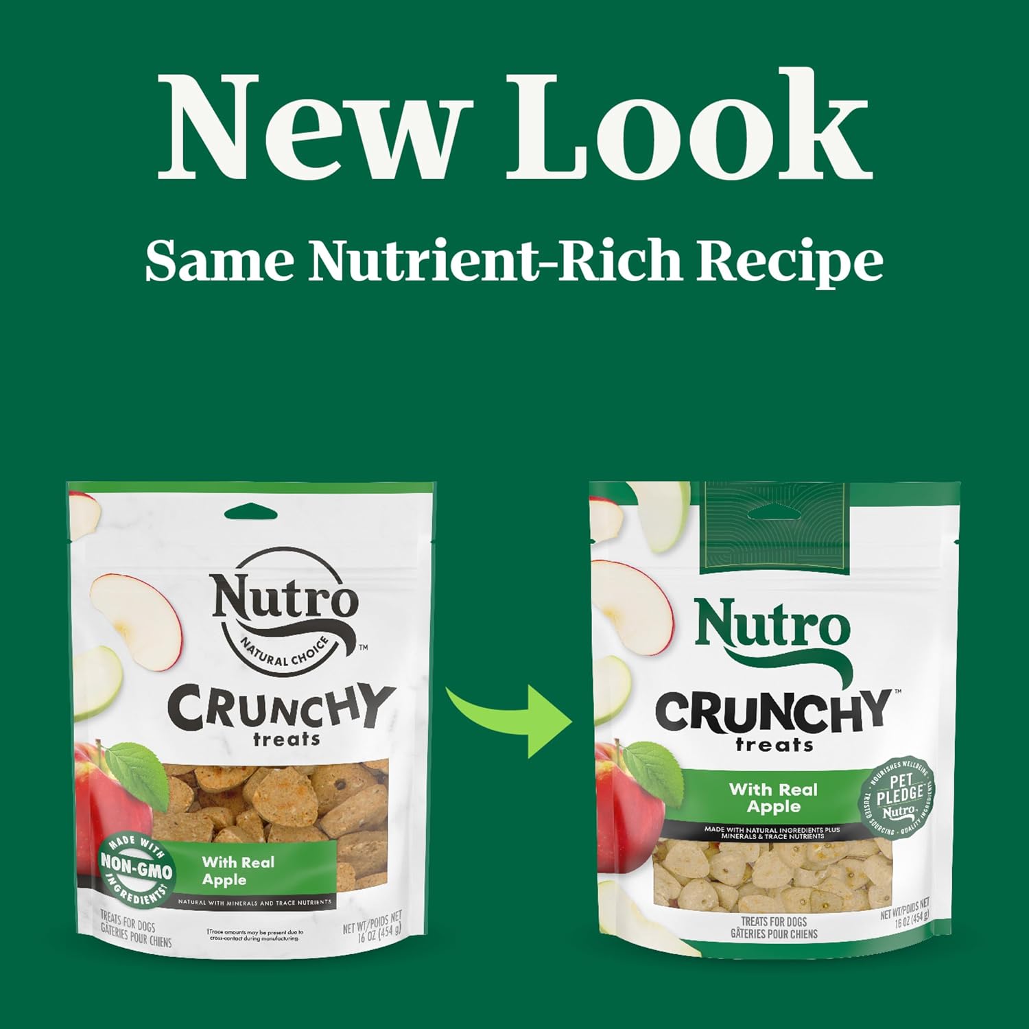 Nutro Crunchy Dog Treats with Real Mixed Berries, 16 oz | 5 calories per treat, natural ingredients, no corn, wheat, soy protein, low calorie, quality protein, ideal for training