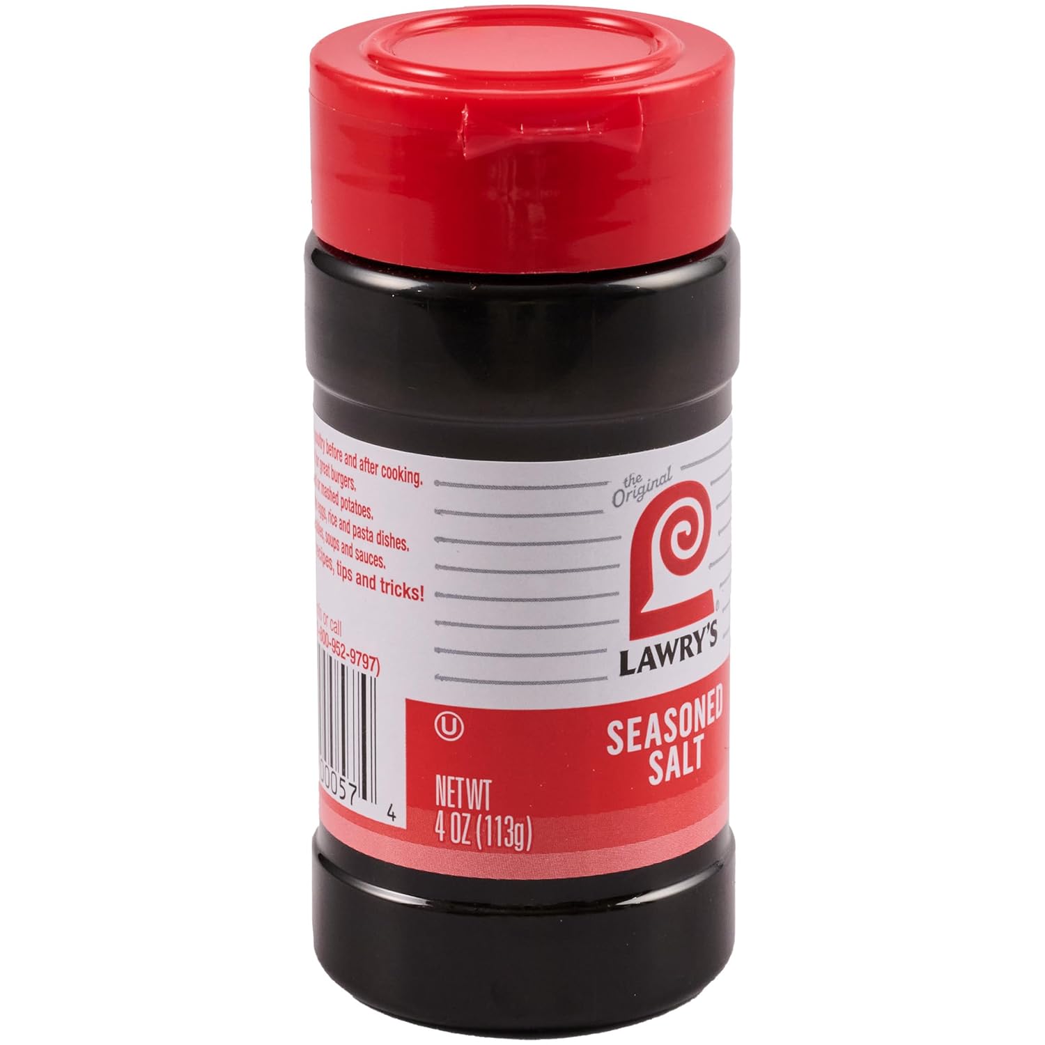 Lawry’s Seasoned Salt, No MSG Added, Kosher Certified, Staple, Versatile, All-Purpose Seasoning to Shake on Beef, Pork, or Poultry, 16 oz