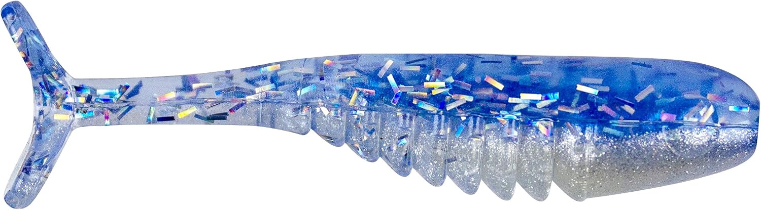 Bobby Garland Slab Hunt'R Soft Plastic Crappie Fishing Lure, 2.25 Inches, Pack of 10