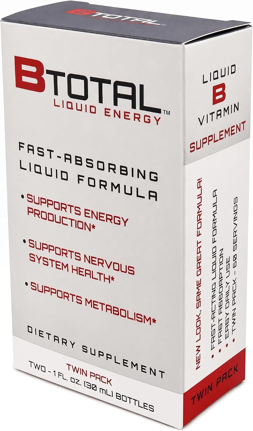 Sublingual Vitamin B Complex Liquid Drops, B12, Berry, 2 fl oz | Fast sublingual liquid B-complex with B12 for energy