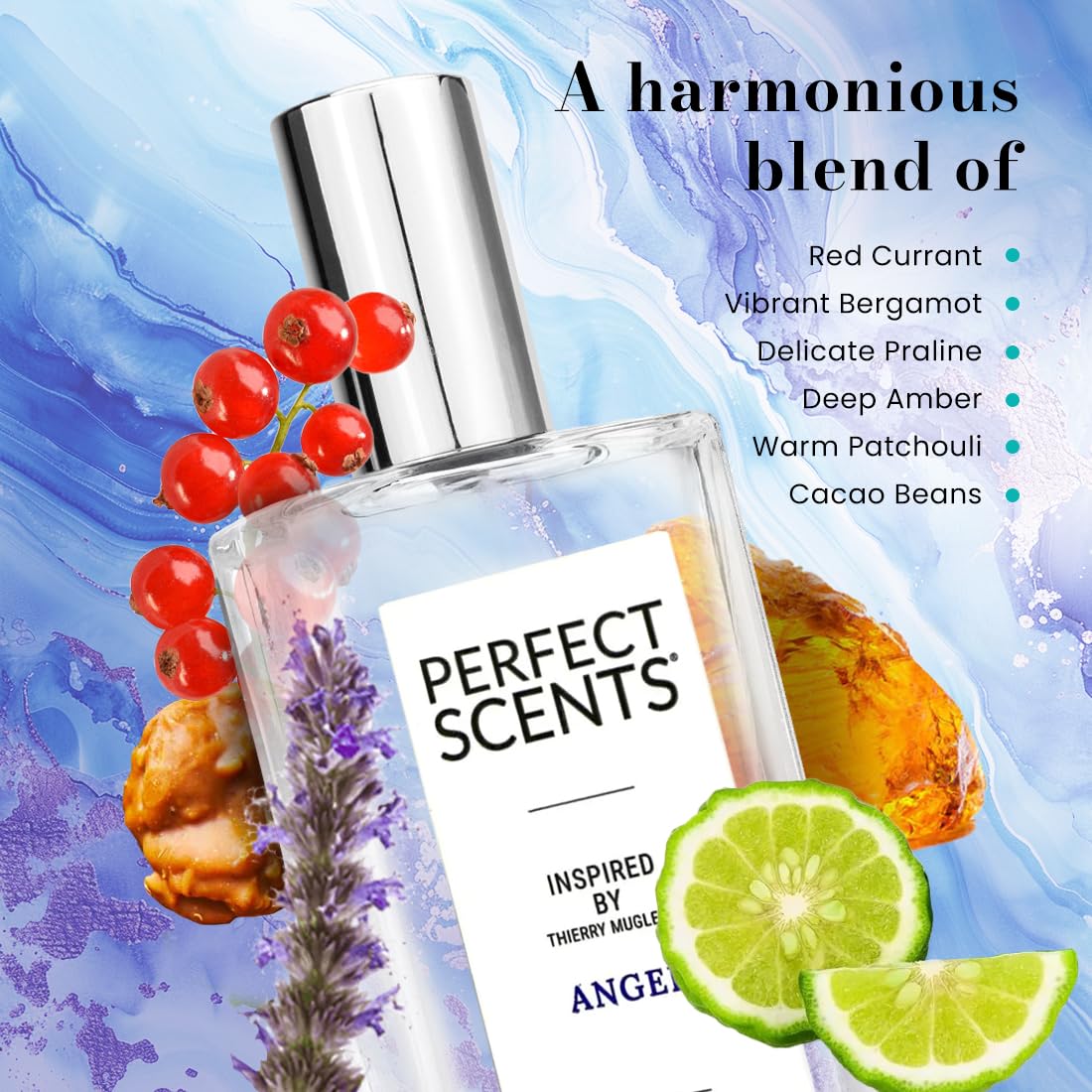 Perfect Scents Fragrances, Inspired by Juicy Couture's Juicy Couture, Women’s Eau de Toilette, Vegan, Paraben-Free, Phthalate-Free, Never Tested on Animals, 2.5 Fluid Ounces