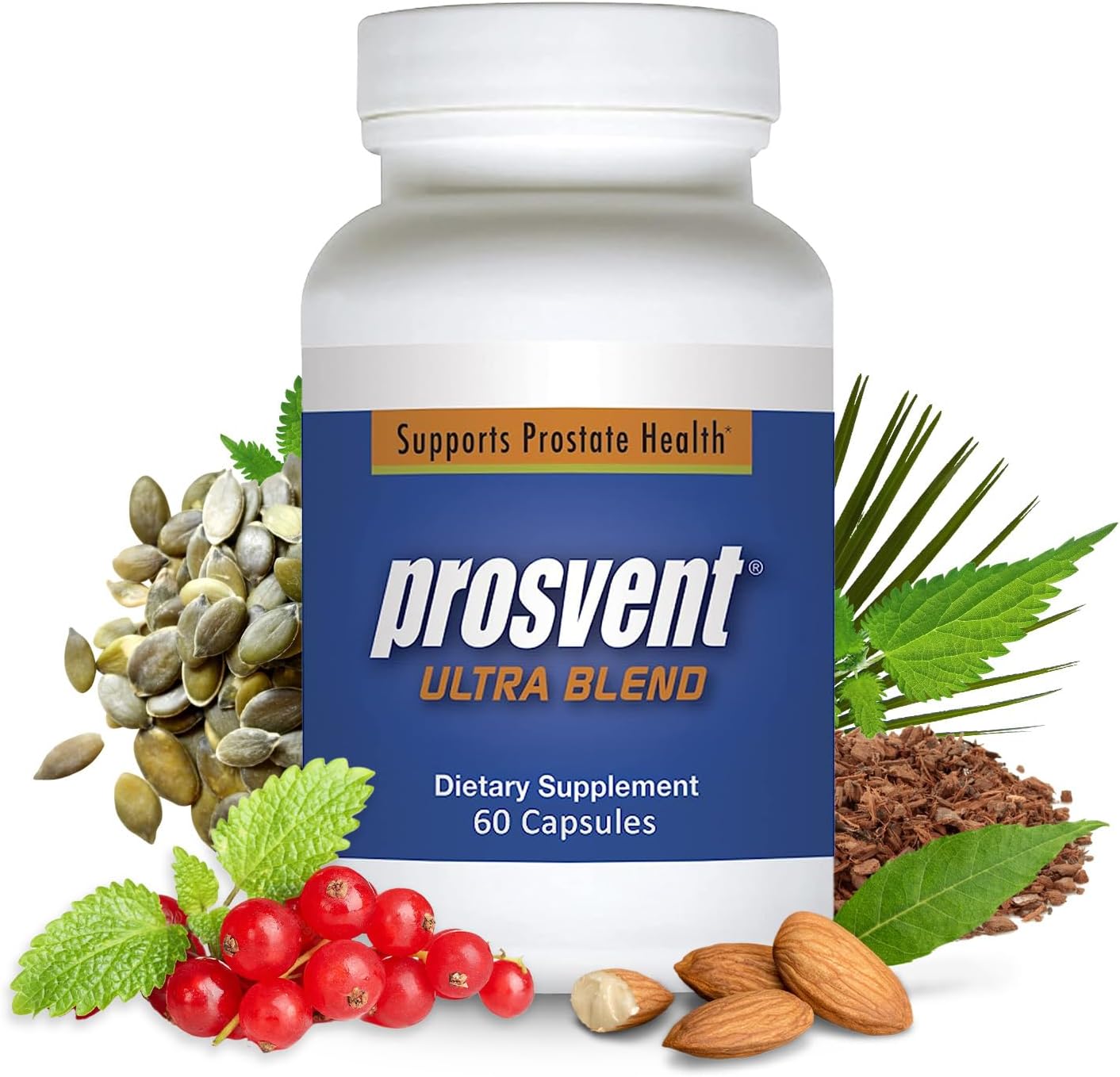 Prosvent Ultra Prostate Support with Cranberry, 60 Capsules