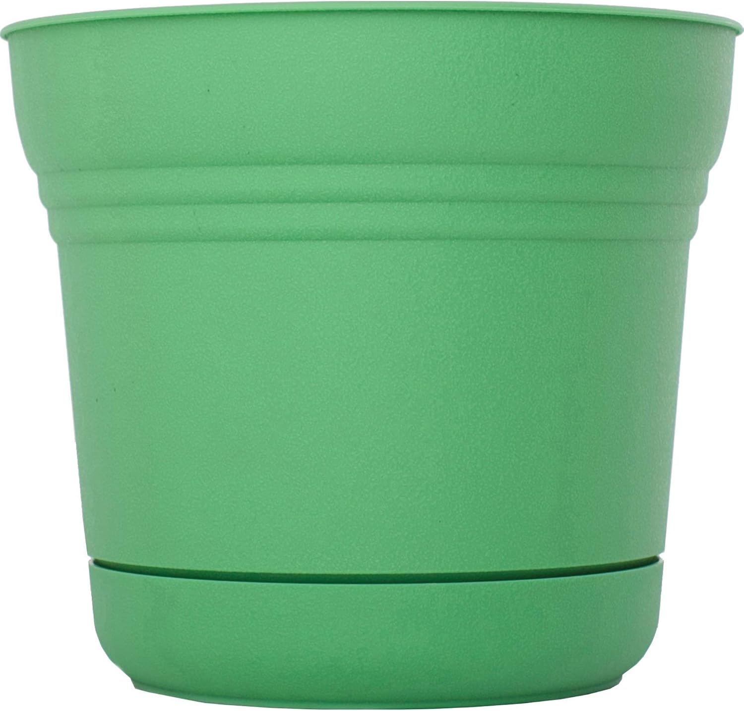 Bloem Saturn Planter with Saucer, 10", Calypso (SP1027)