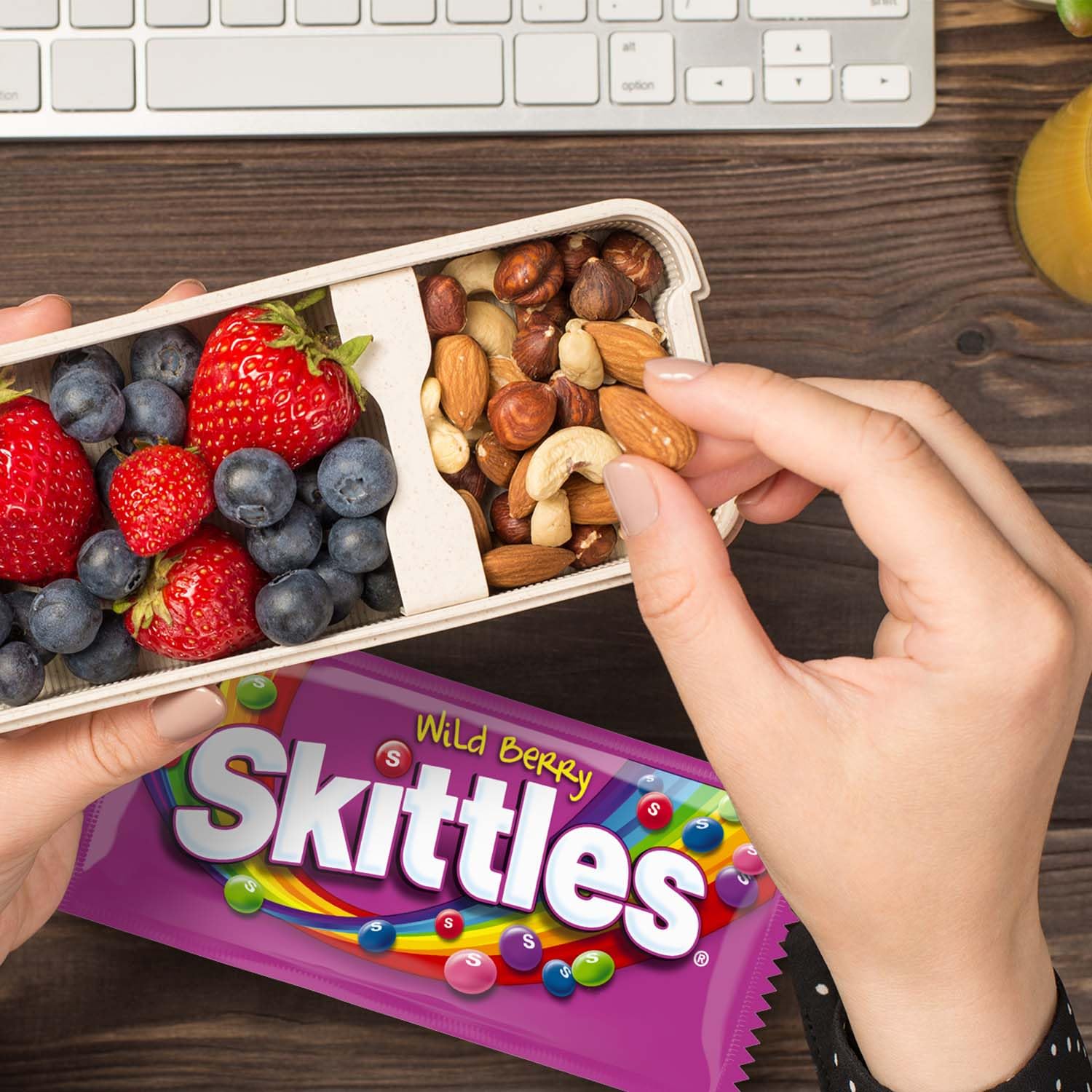 SKITTLES Wild Berry Chewy Candy, Full Size, Bulk Box, 36 Pack, 2.17 oz | Chewy wild berry fruity candy full size packs individually wrapped for movie nights, party favors, snacks, road trip, bulk