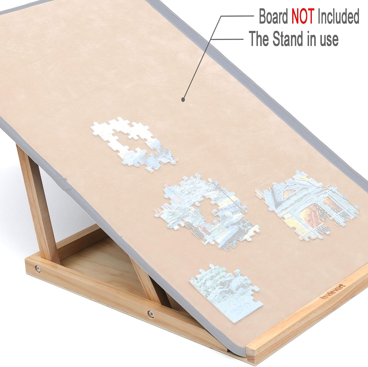LAVIEVERT Wooden Bracket Stand for 1000 / 1500 Piece Puzzle Board