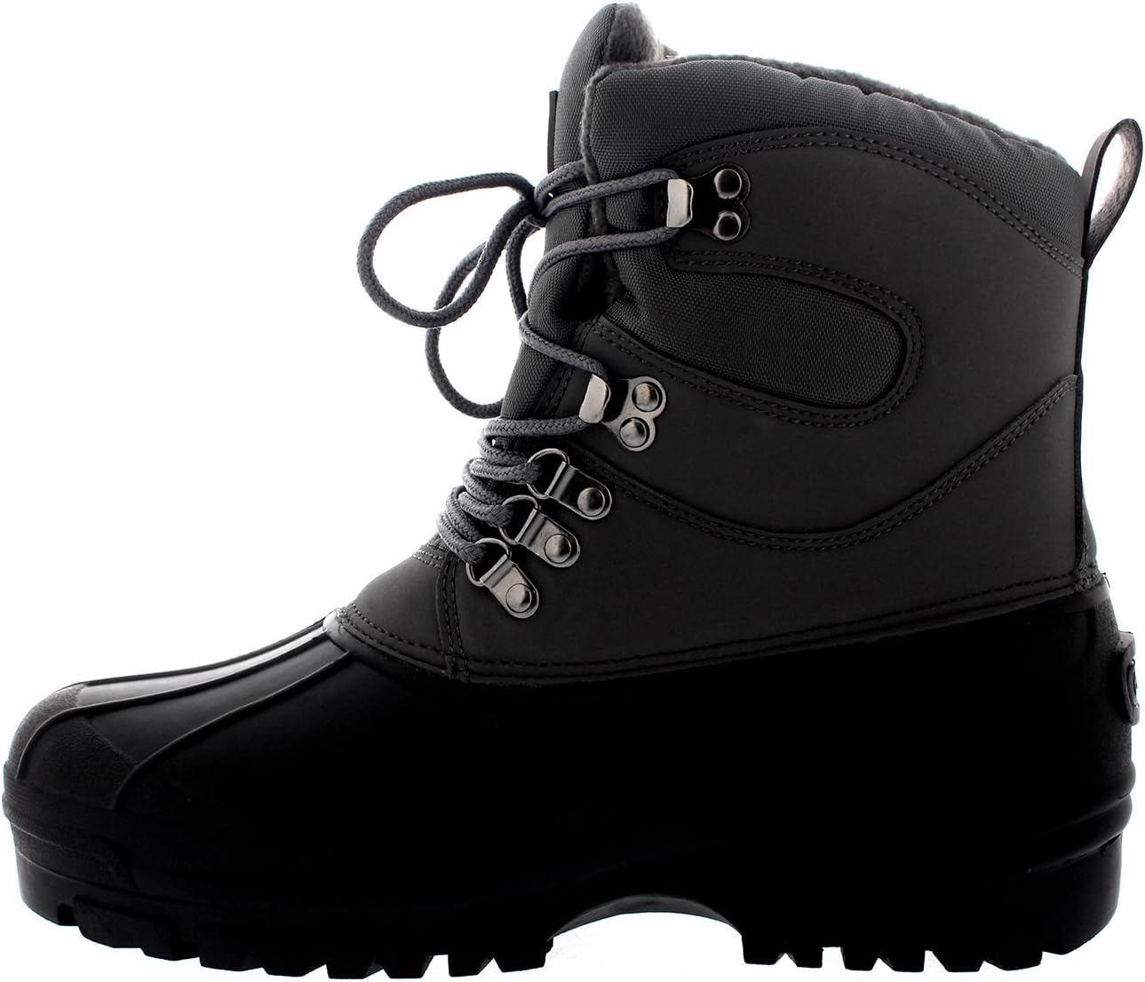 POLAR Mens Snow Waterproof Duck Hiking Bean Hiker Walking Short Ankle Boots