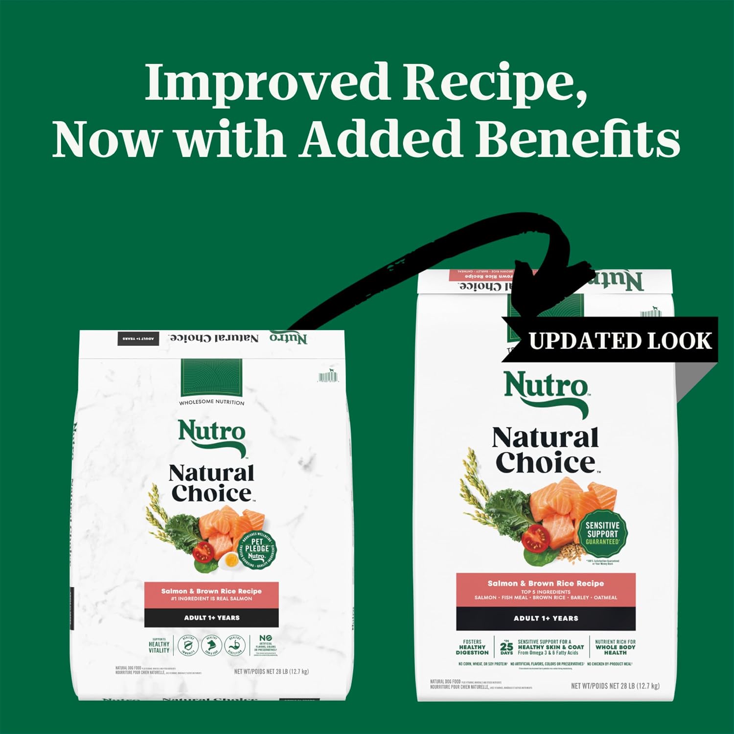 Nutro Natural Choice Adult Dry Dog Food, Chicken & Brown Rice Recipe, 5 lb | Non-GMO, Real chicken #1 ingredient, no corn, wheat, soy or chicken by-product meal, supports skin & coat/digestion/immunity