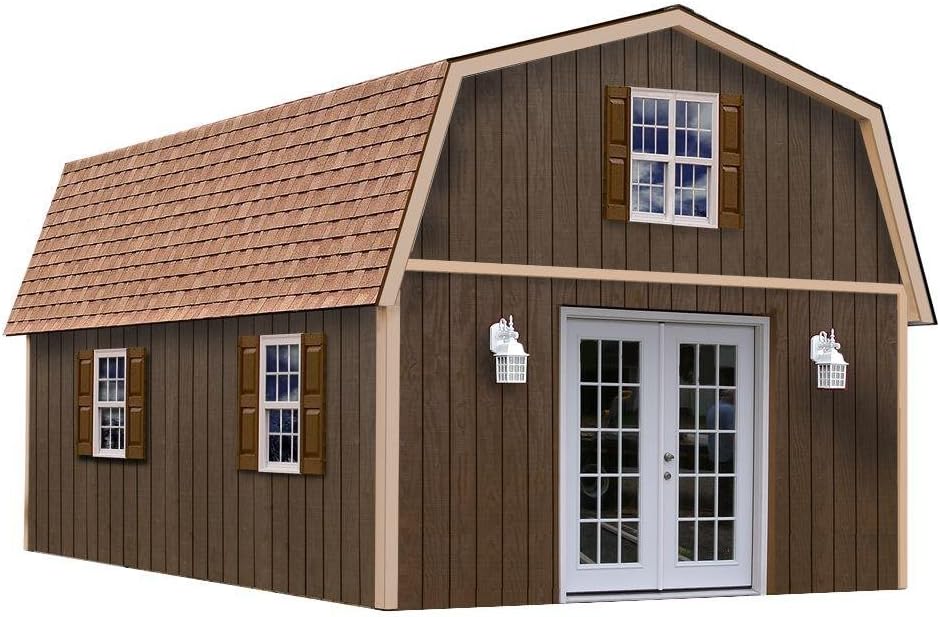Best Barns Richmond 16 ft. x 32 ft. Wood Storage Building richmond1632