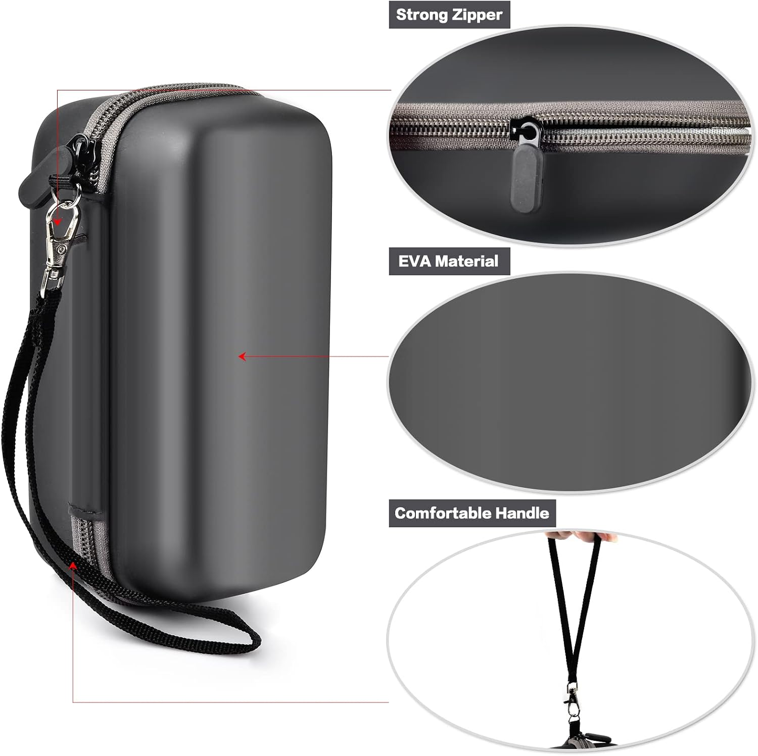 casmilee Case Compatible with Anker 737/735/ 736/717 USB-C Portable Charger Power Bank Case for Halo Bolt 58830/57720/ Air 58830/ ACDC Max 55500 mWh