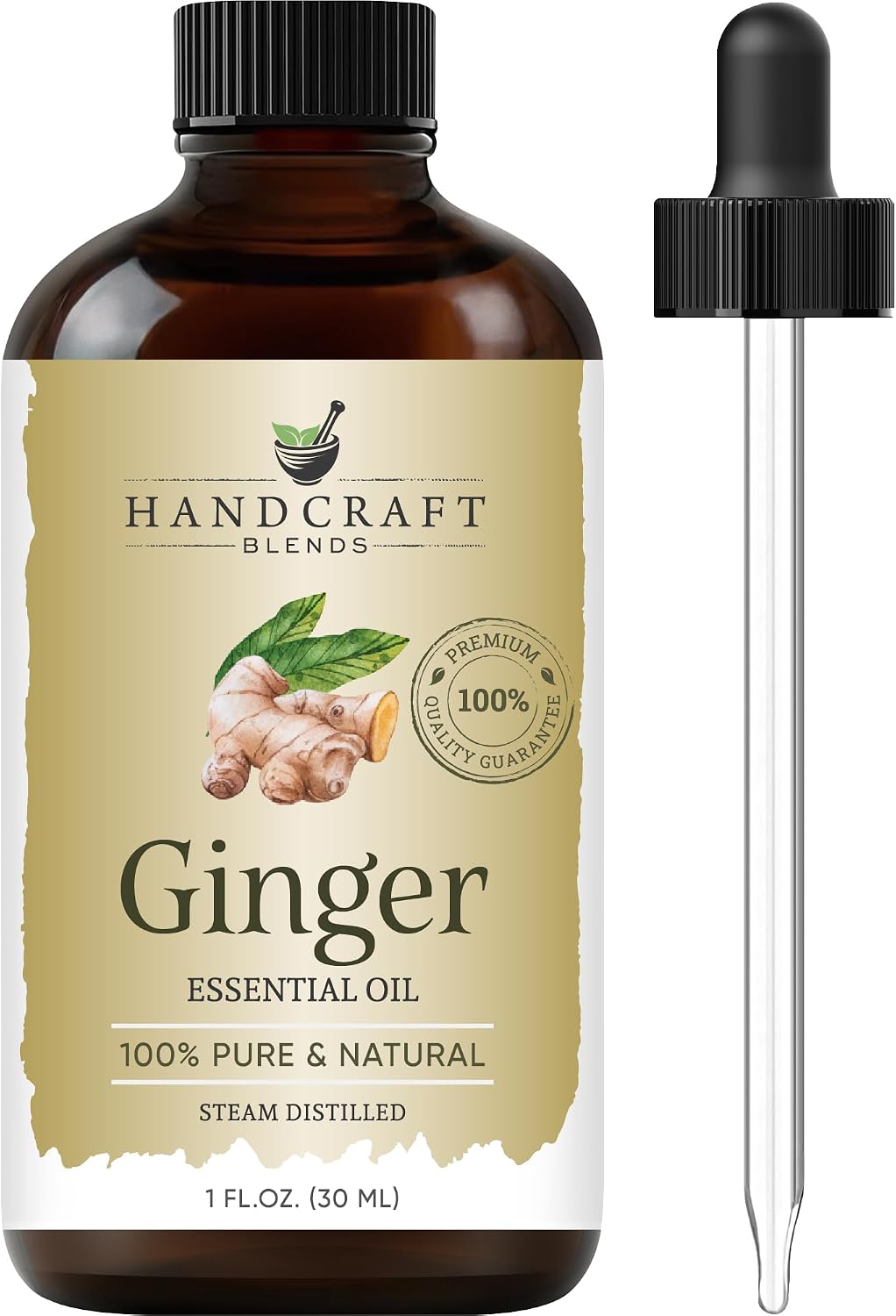 Handcraft Blends Peppermint Essential Oil – Huge 4 Fl Oz – 100% Pure and Natural – Premium Grade Essential Oil for Diffuser and Aromatherapy, Skin, Massage, Candle and Soap Making Fragrance