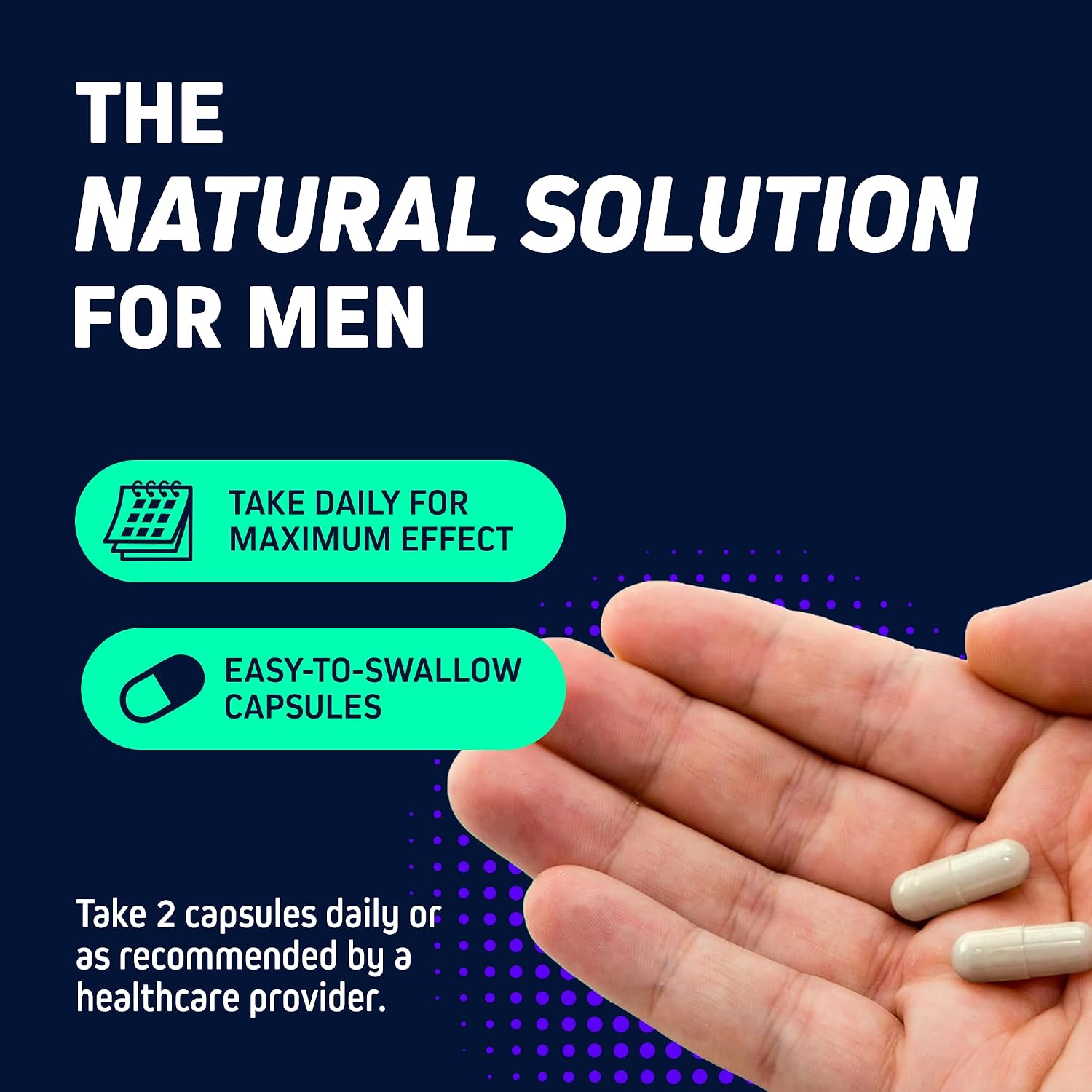 Dual Prostate & Hair Support for Men – Saw Palmetto, Beta-Sitosterol
