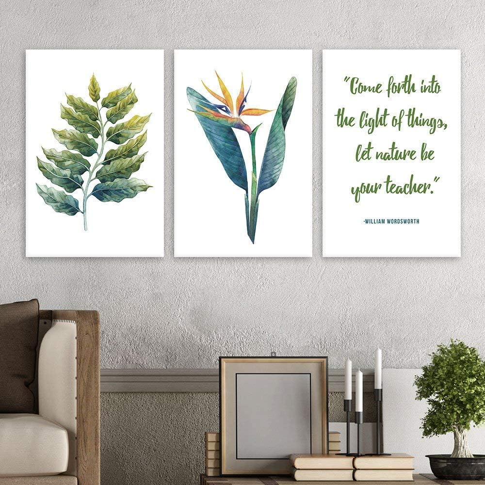 wall26 Canvas Prints Wall Art - Ocean Themed 3 Panel Wall Art with Wave,Anchor and Rudder - 16"x24" x 3 Panels
