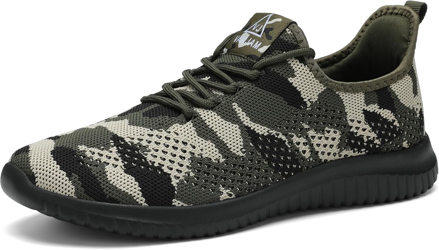 VAMJAM Men's Running Shoes Ultra Lightweight Breathable Walking Shoes Non Slip Athletic Fashion Sneakers Mesh Workout Casual Sports Shoes