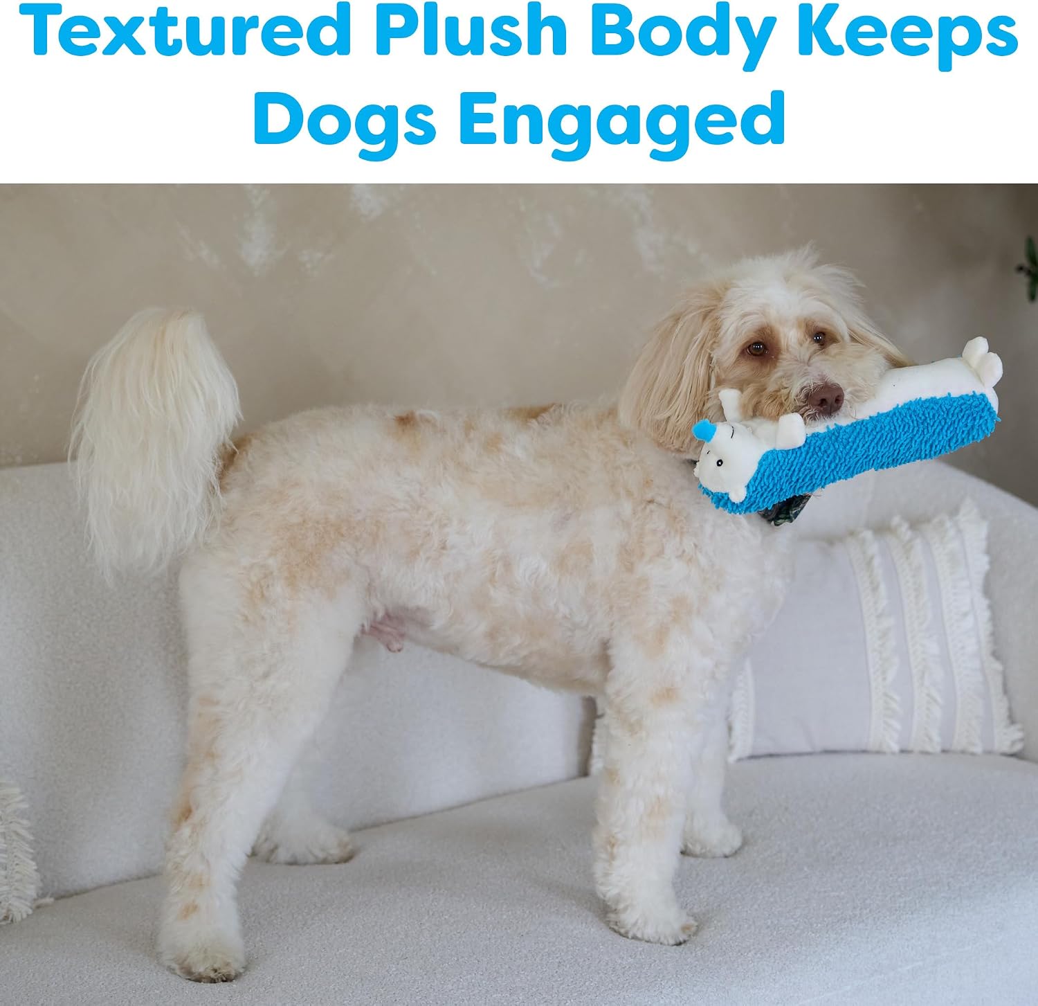 SPOT Gigglers Hedgehog Dog Toy, 12-Inch Plush Toy with Built-in Giggle Sound, Textured Body for Sensory Play, Durable Design for Moderate Chewers