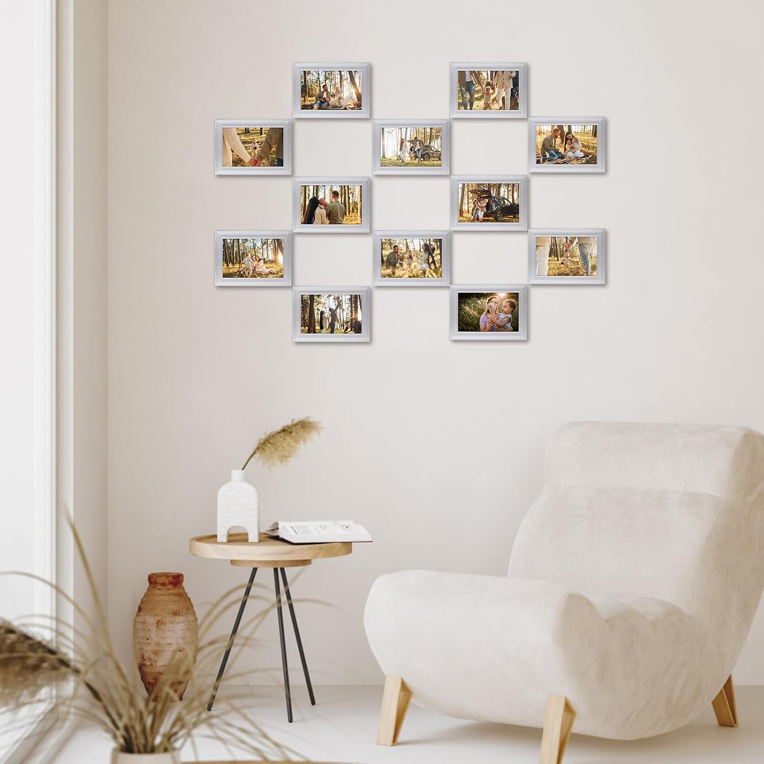 Giftgarden Black 8x10 Picture Frame Bulk, Multi 8 x 10 Photo Frames Set for Wall Hanging or Tabletop, 12 Pack