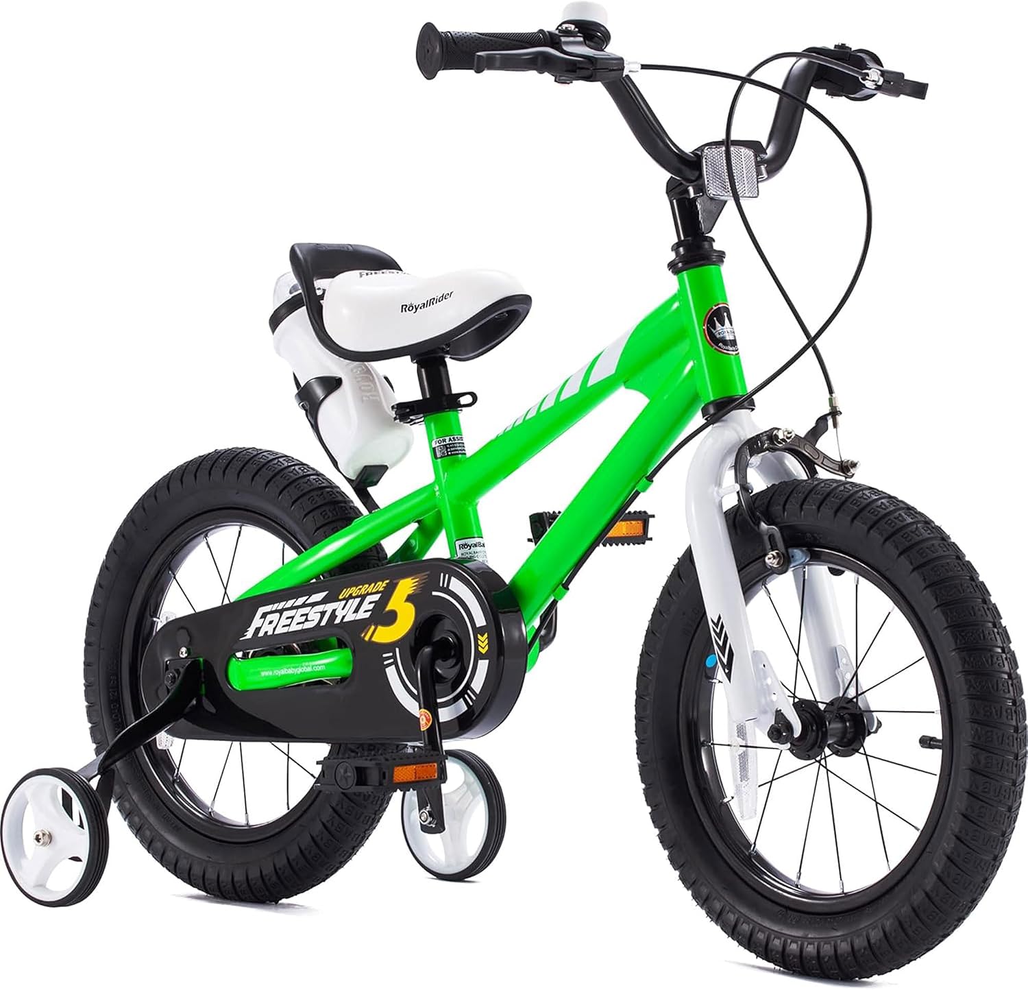RoyalBaby Freestyle Kids Bike 12 14 16 18 20 Inch Bicycle for Boys Girls Ages 3-10 Years, Multiple Color Options