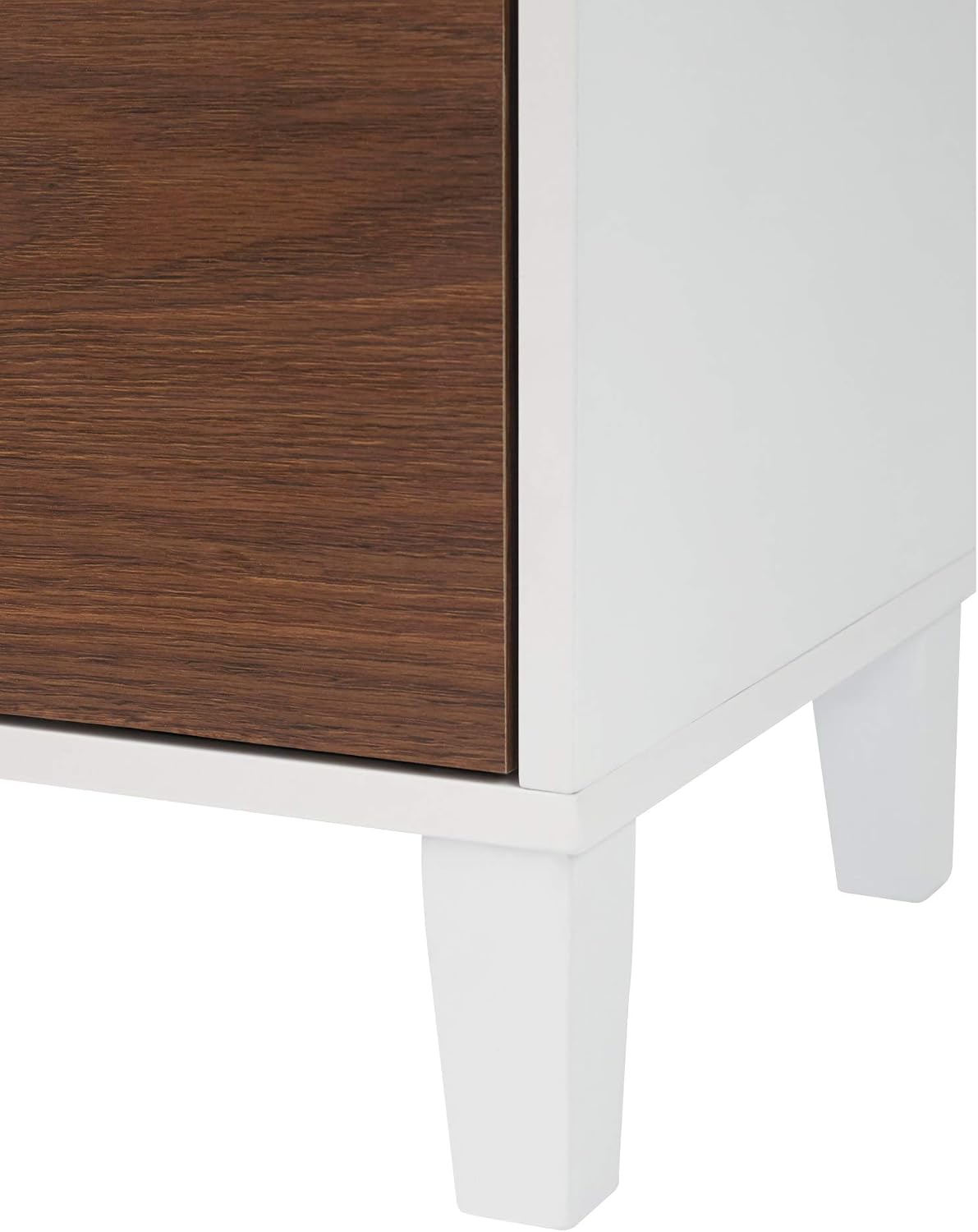 Teamson Home Florence 26 in. x 32 in. 2-Door Freestanding Wooden Floor Cabinet with Adjustable Shelves for Storage Solutions in Bathrooms, Kitchens, Laundry Rooms, Home Offices, White | Freestanding Wooden, Adjustable Shelves, For Bathrooms, Kitchens, La…