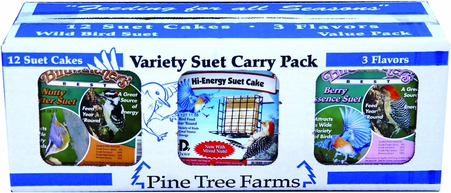 Pine Tree Farms VP6200 3 Flavor Suet Pack