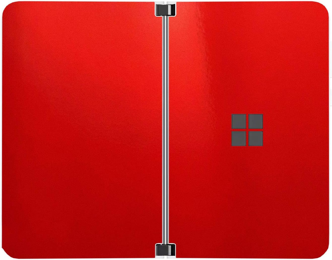 SopiGuard Sticker for Surface Duo Phone Edge-to-Edge Precision Vinyl Skin Wrap (Leather Textured)