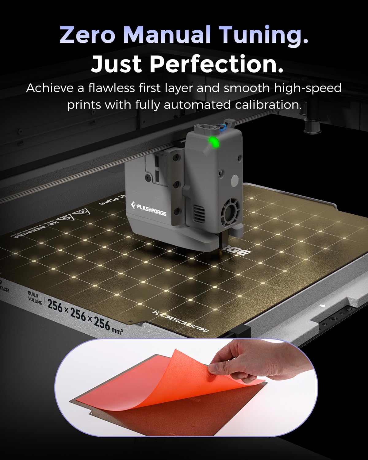 FLASHFORGE Creator 5 4-Toolhead Changer 3D Printer, Multi-Color & Multi-Material Printing, Near-Zero Waste System, 7s FlashSwap, Clean Support Removal