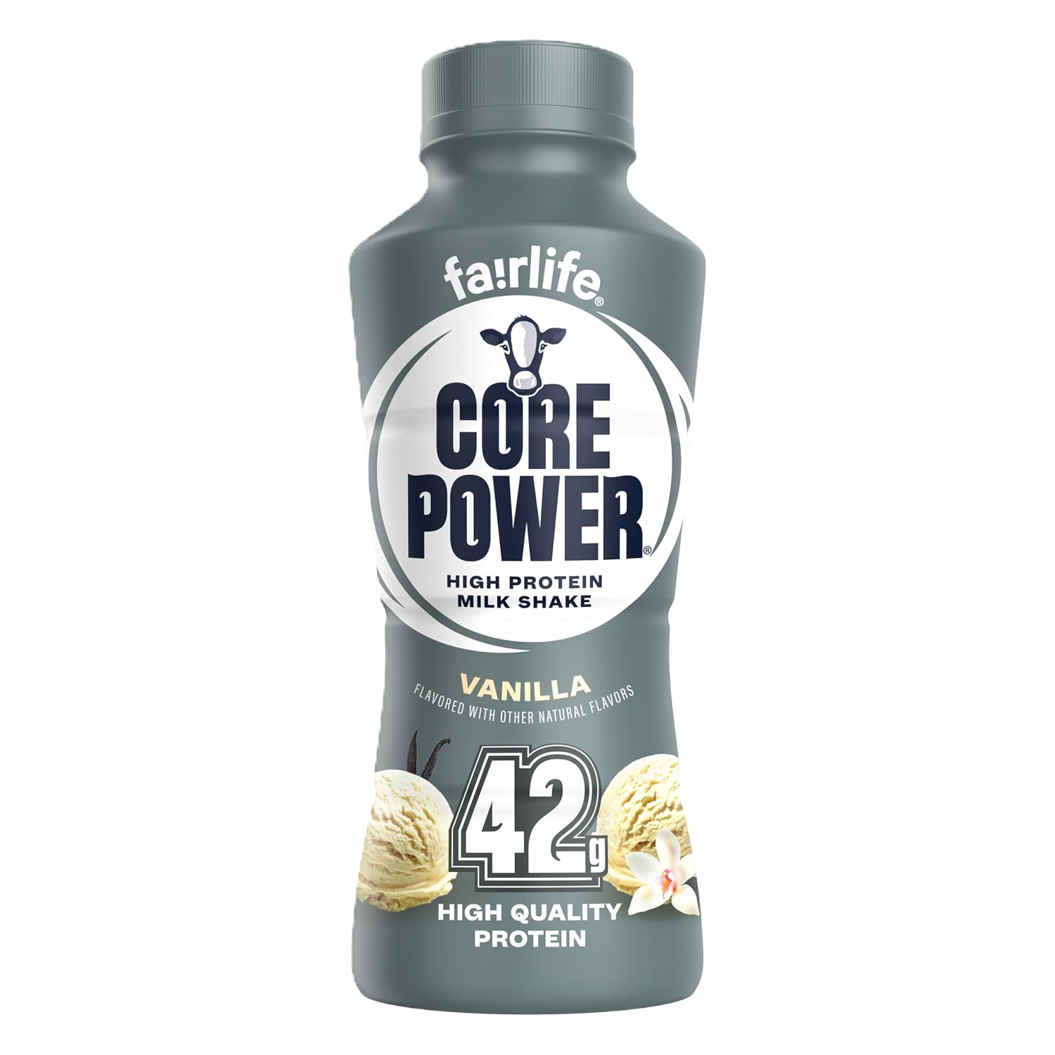 Core Power Elite High Protein Shake, Chocolate, 42g Bottle, 14oz, 12 Pack