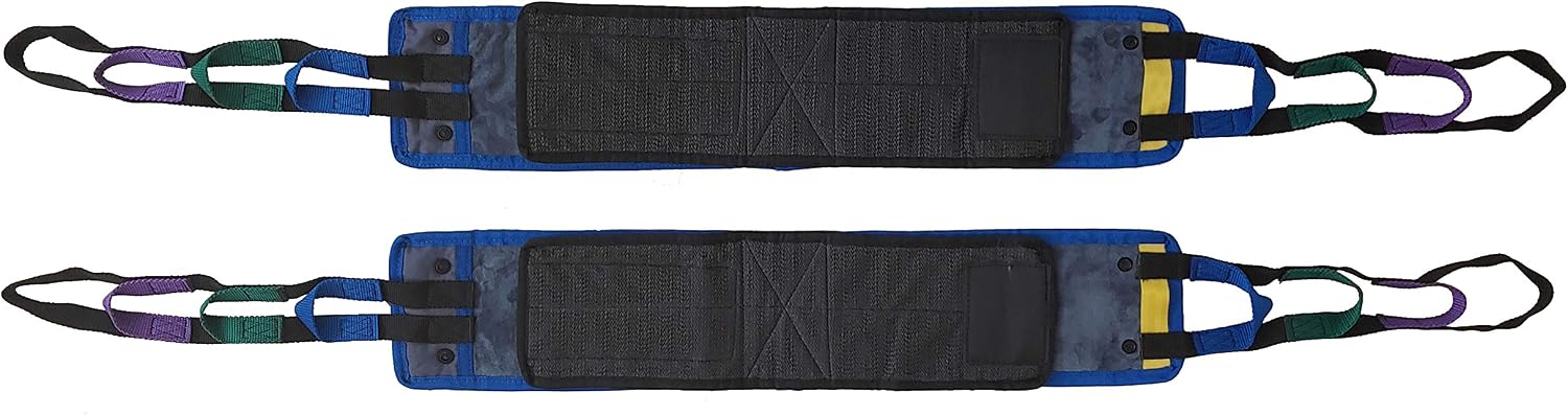 Hip Lift Sling (X-Large) Solid Fabric, Non-Slip Polyester Sling, Inner Thigh Cuff Compatible with Hoyer, Invacare, McKesson, Drive, Lumex, Medline